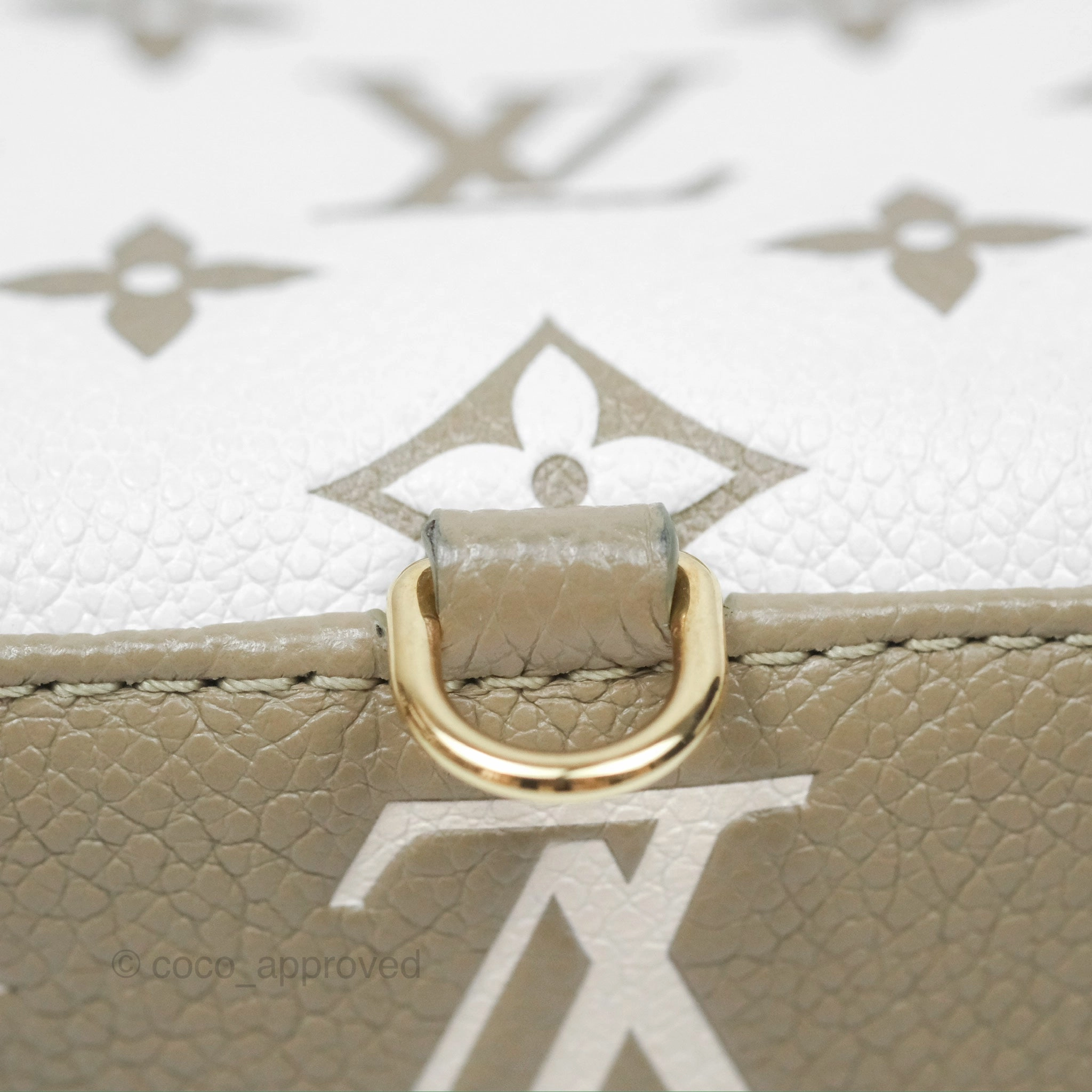 Louis Vuitton Monogram Spring in the City Tiny Backpack Khaki Green/ Beige/ Cream