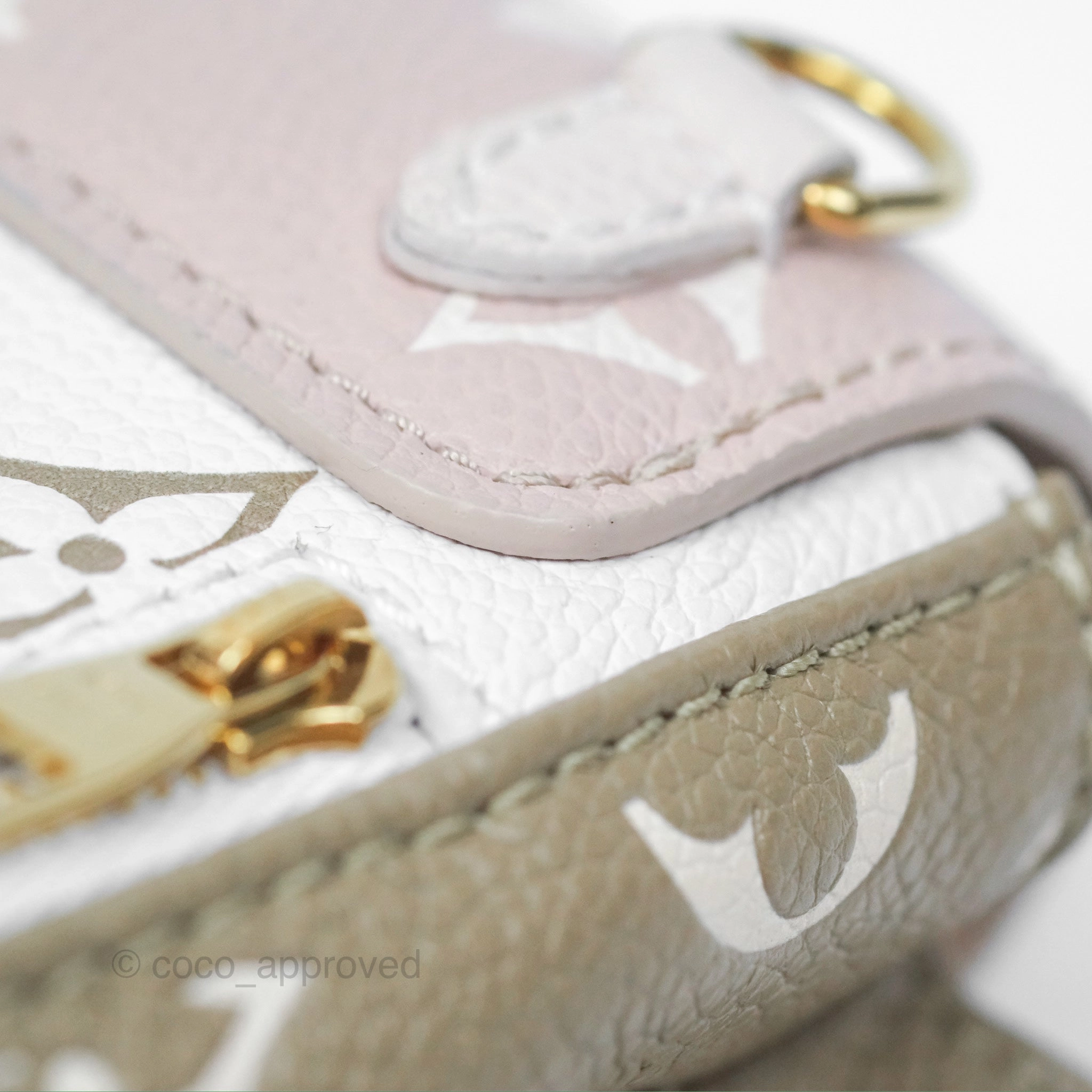 Louis Vuitton Monogram Spring in the City Tiny Backpack Khaki Green/ Beige/ Cream