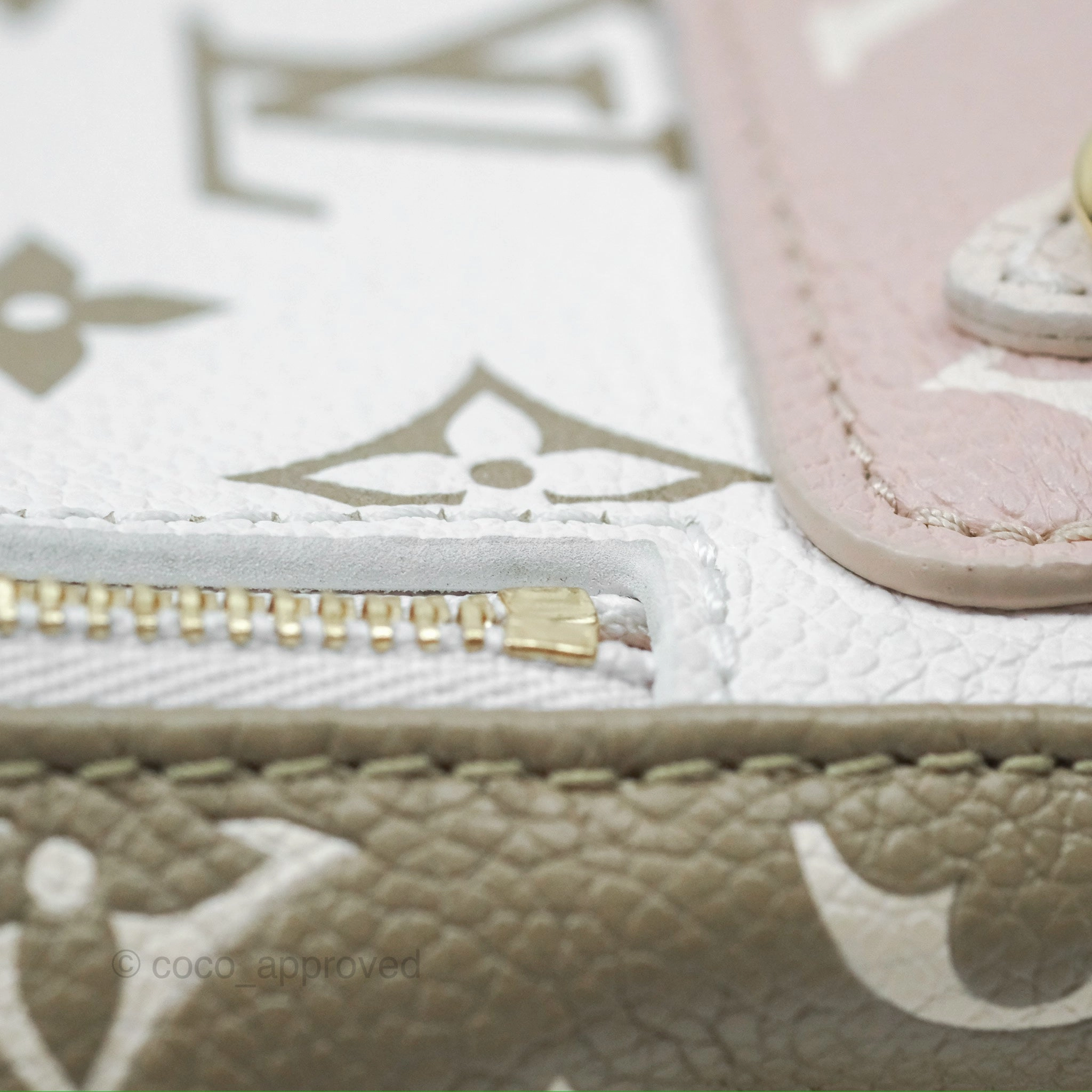 Louis Vuitton Monogram Spring in the City Tiny Backpack Khaki Green/ Beige/ Cream