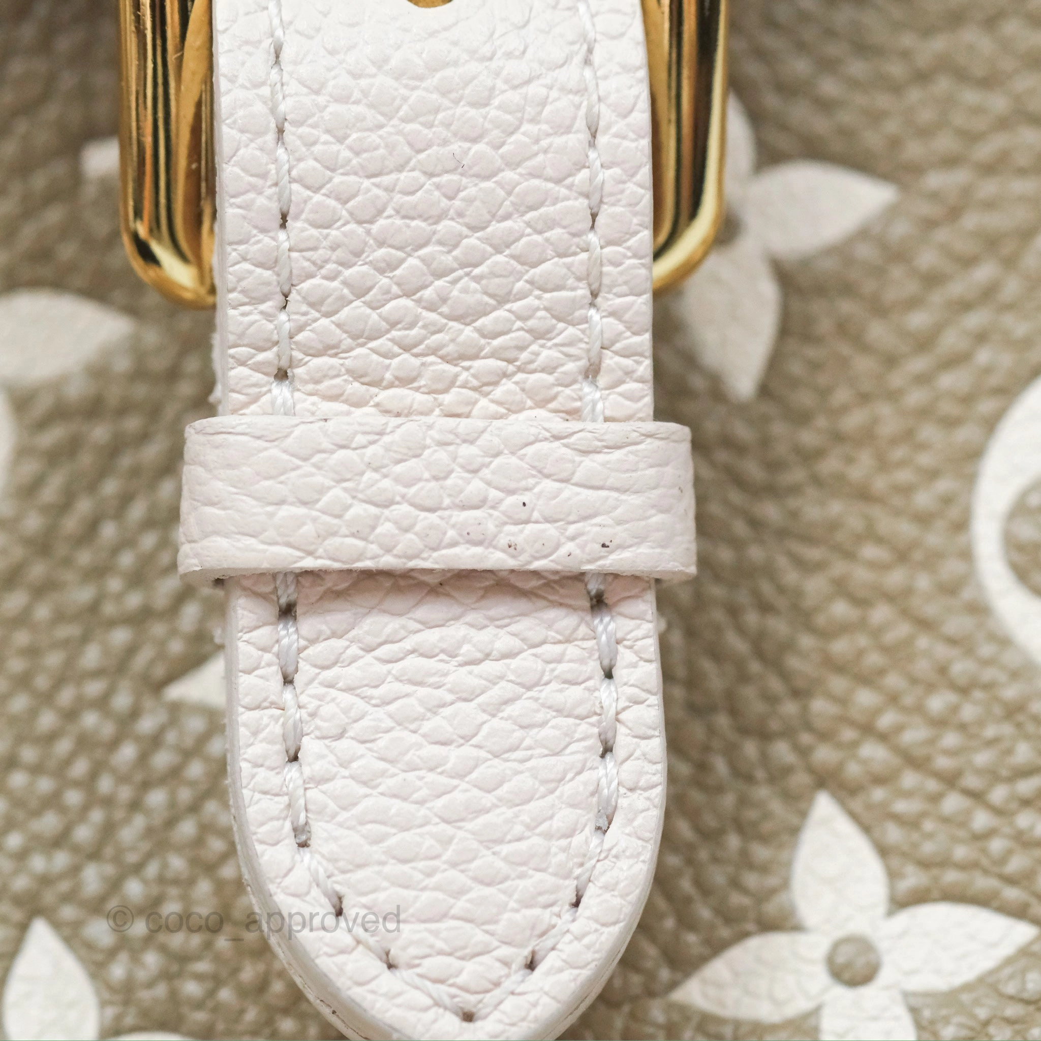 Louis Vuitton Monogram Spring in the City Tiny Backpack Khaki Green/ Beige/ Cream