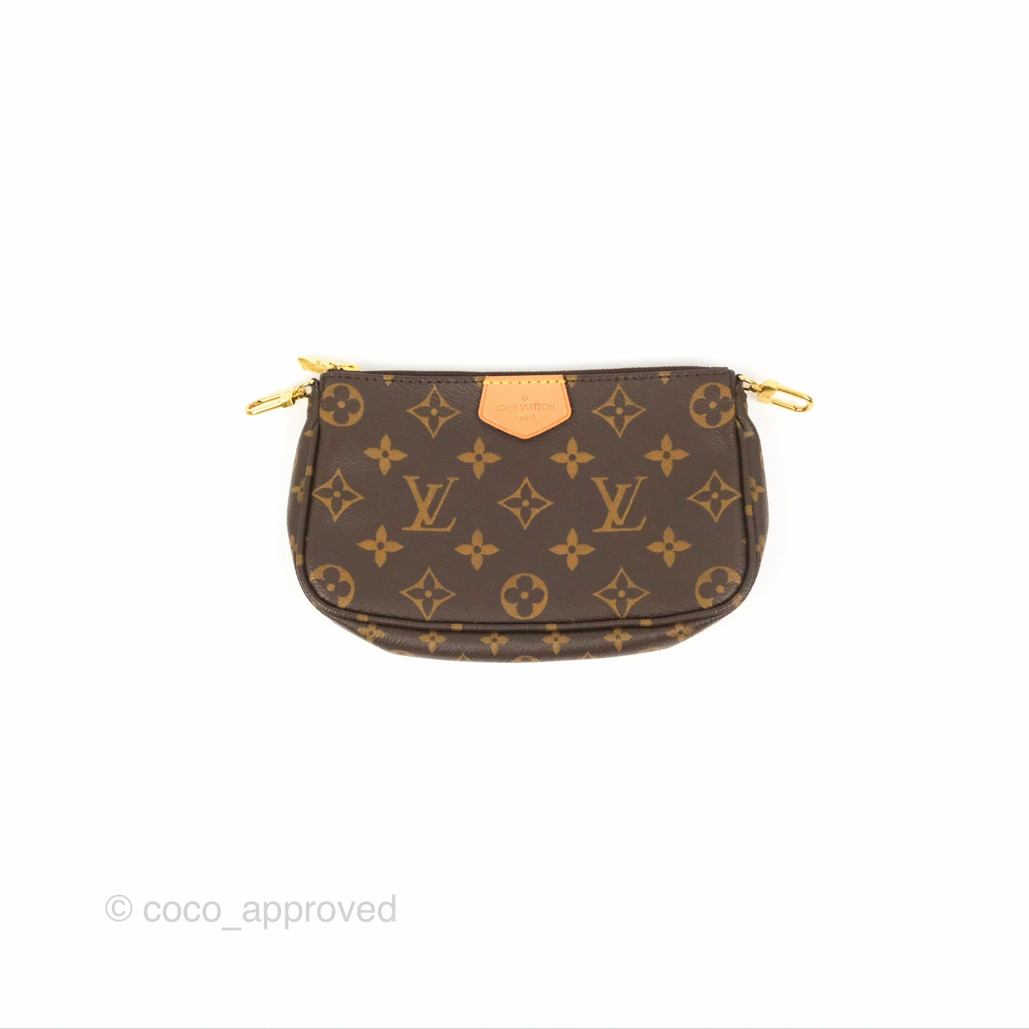 Louis Vuitton Multi Pochette Accessories Pink Monogram Canvas