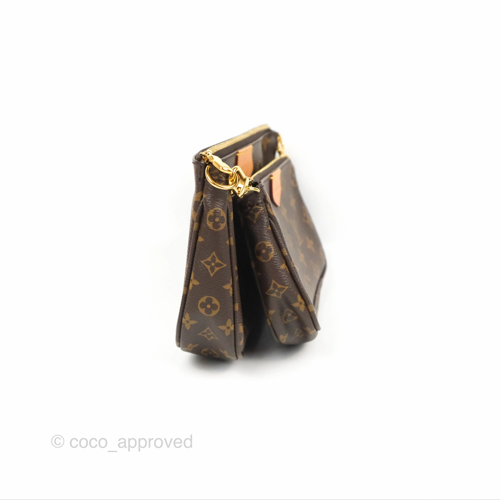Louis Vuitton Multi Pochette Accessories Pink Monogram Canvas