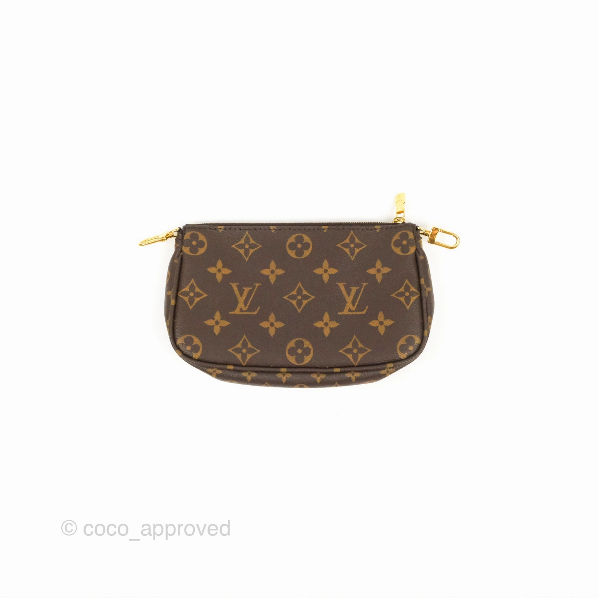 Louis Vuitton Multi Pochette Accessories Pink Monogram Canvas