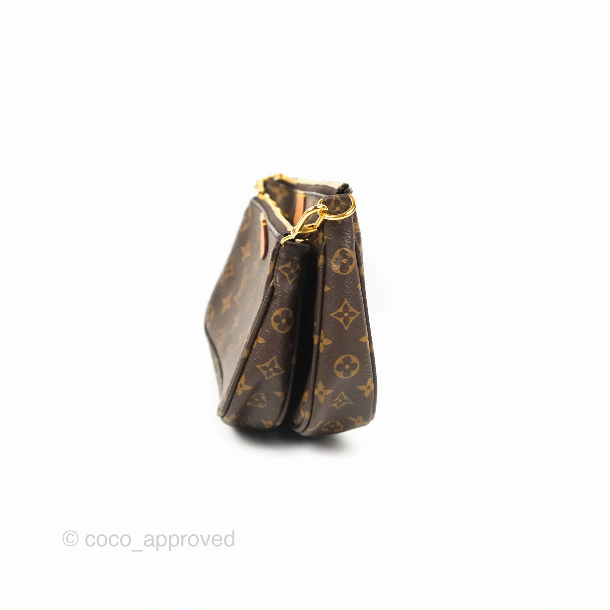 Louis Vuitton Multi Pochette Accessories Pink Monogram Canvas
