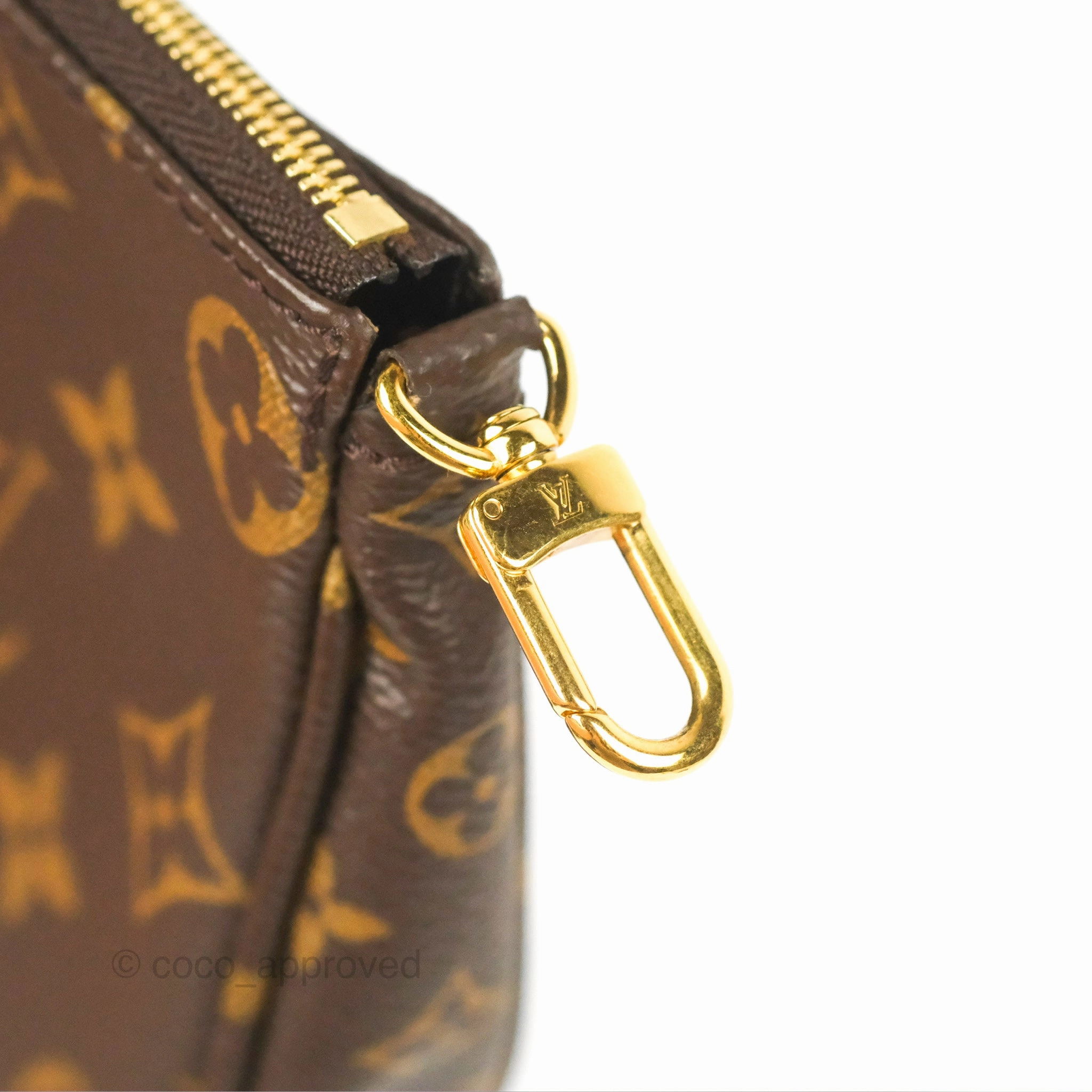 Louis Vuitton Multi Pochette Accessories Pink Monogram Canvas