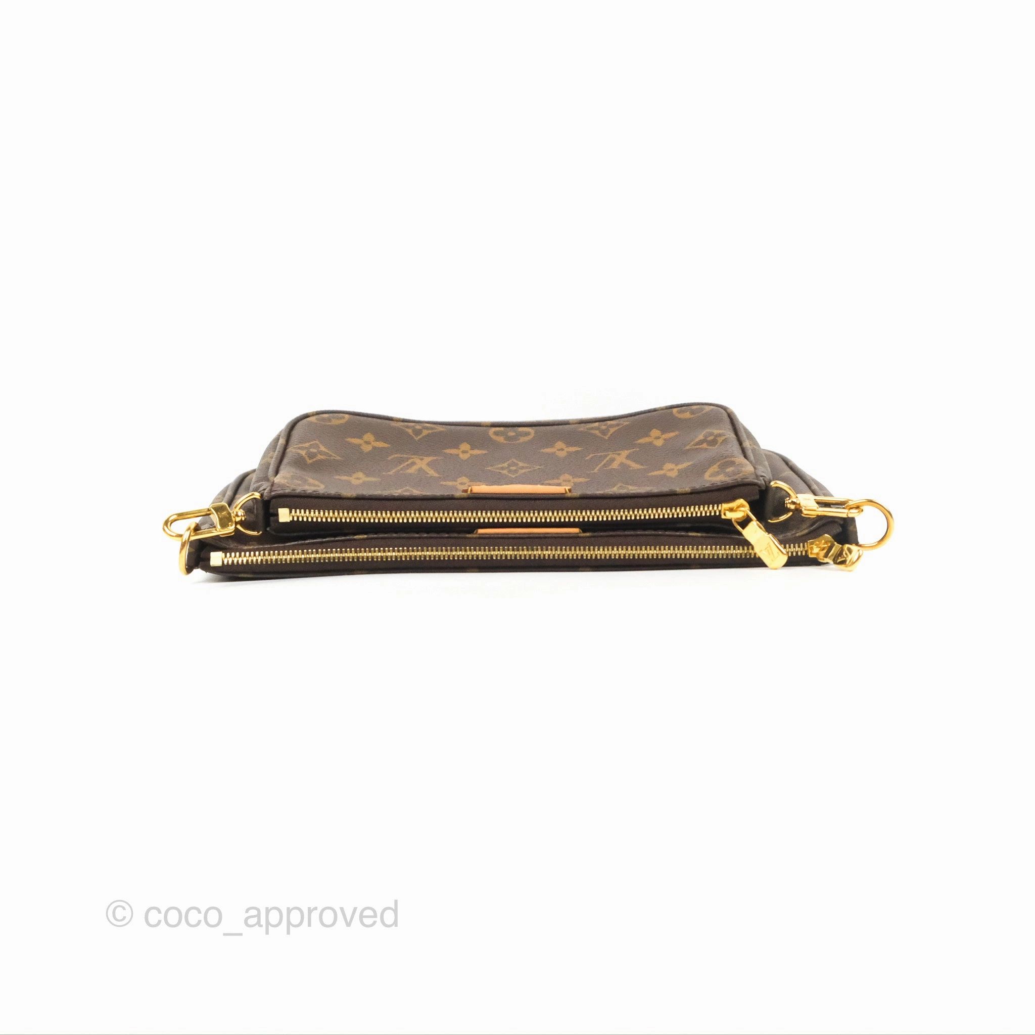 Louis Vuitton Multi Pochette Accessories Pink Monogram Canvas