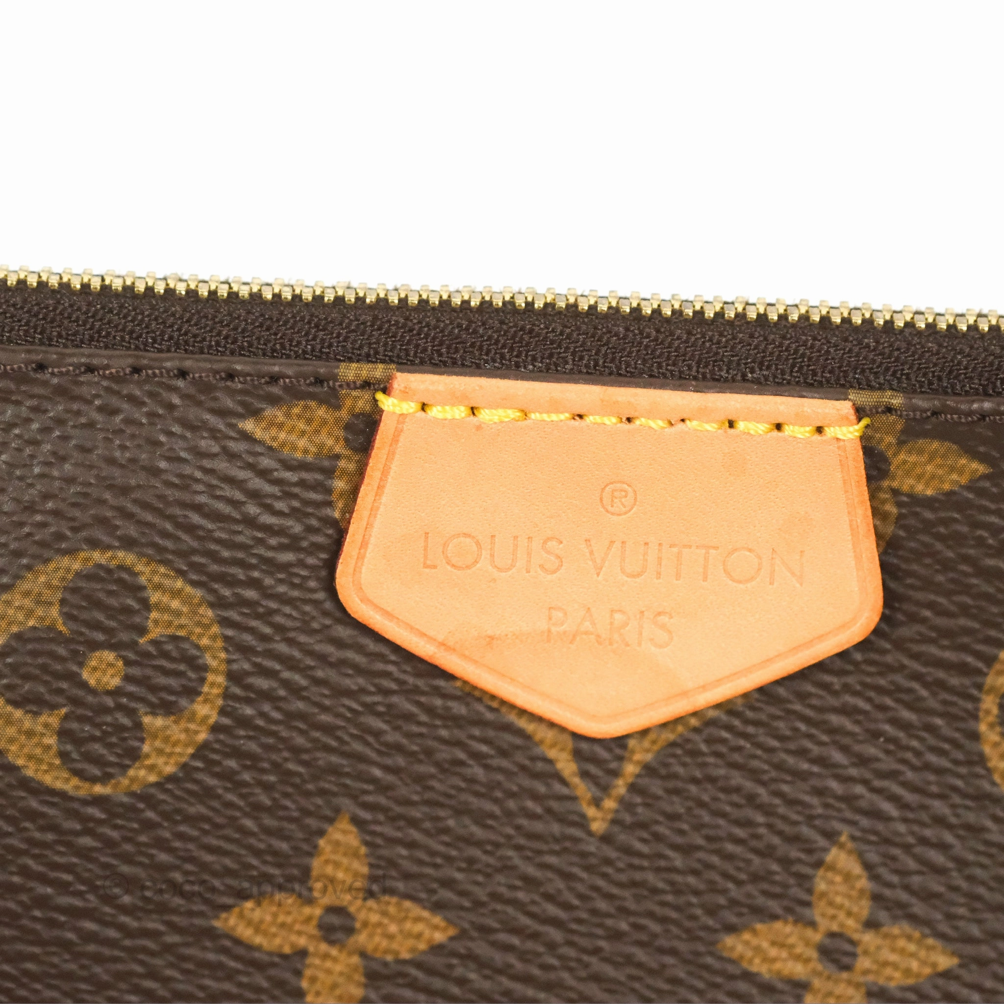 Louis Vuitton Multi Pochette Accessories Pink Monogram Canvas