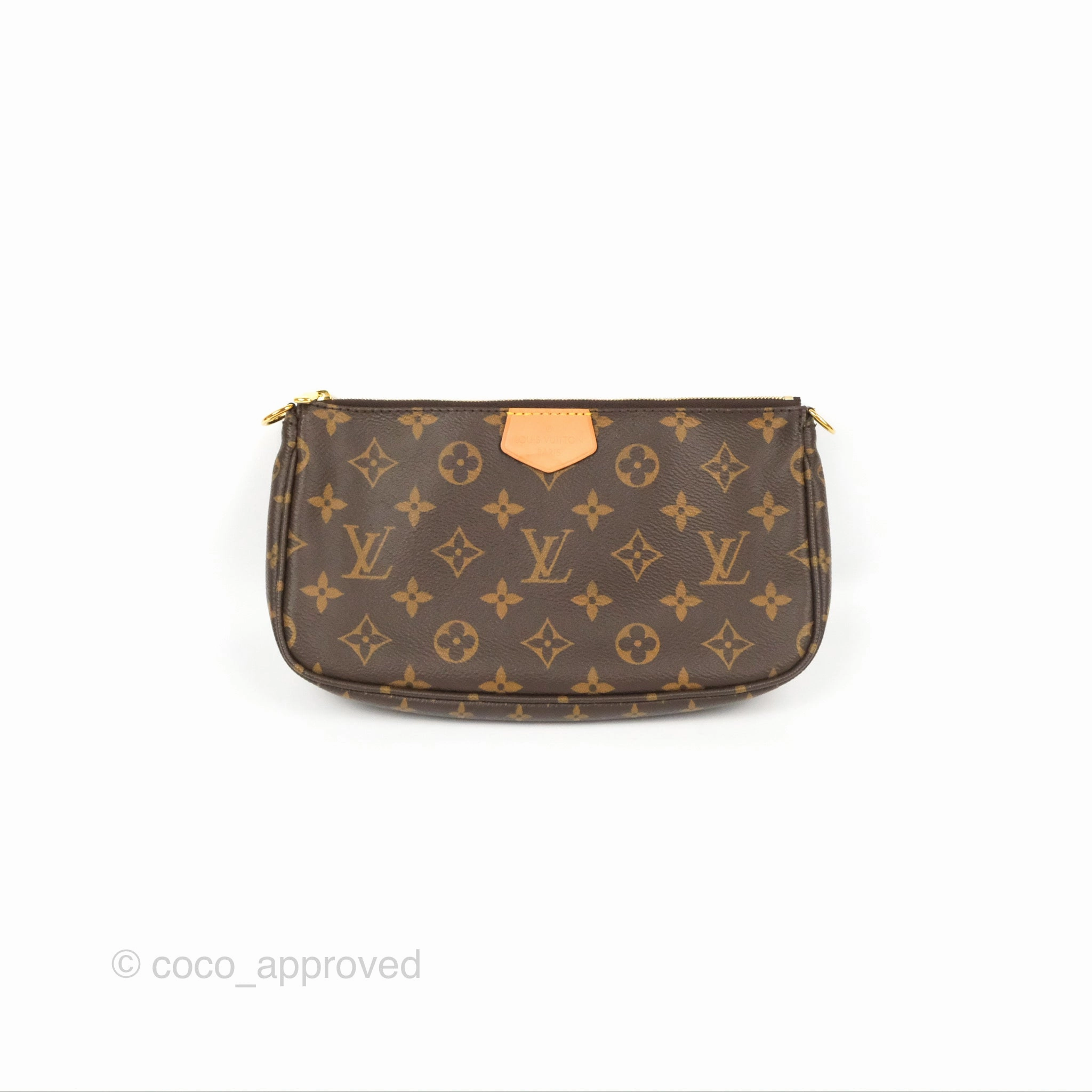 Louis Vuitton Multi Pochette Accessories Pink Monogram Canvas