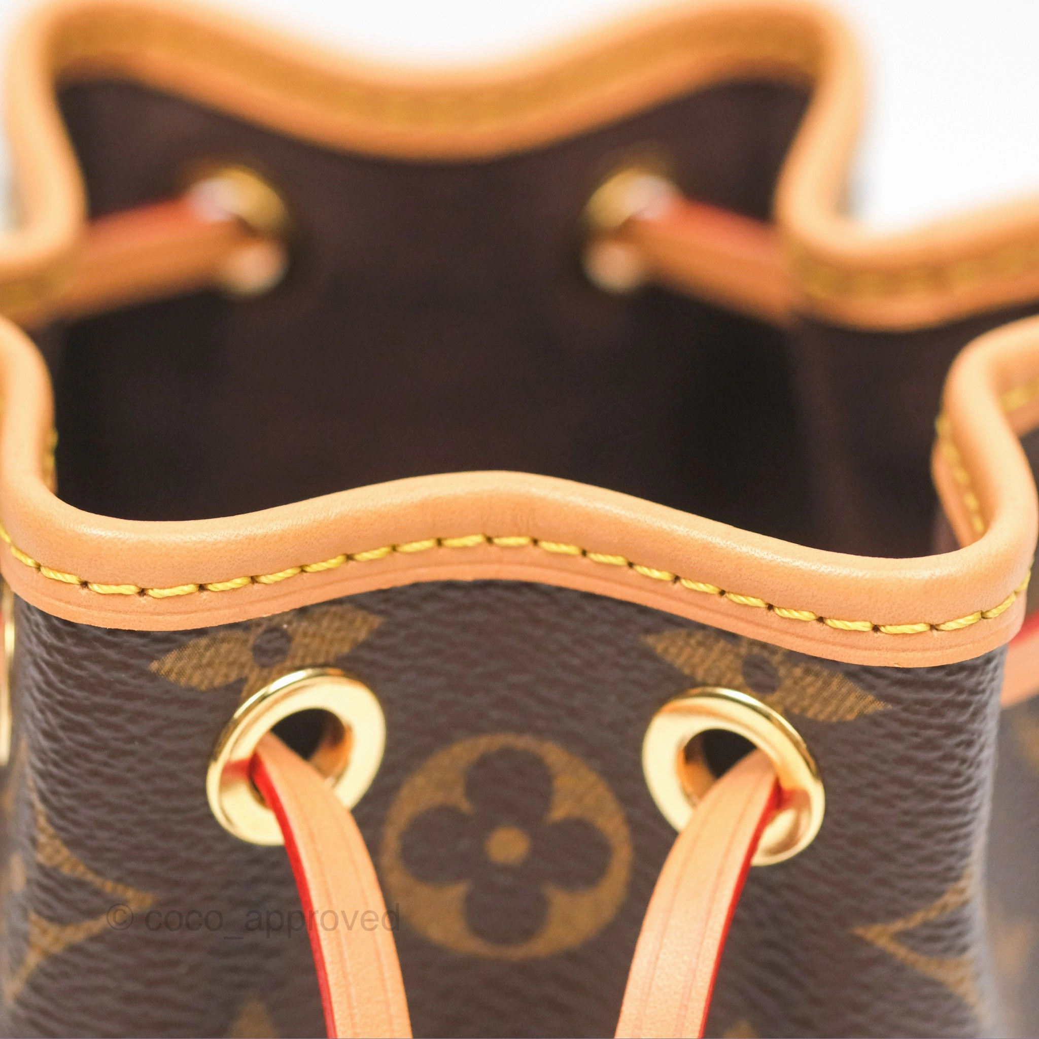 Louis Vuitton Nano Noe Monogram Canvas