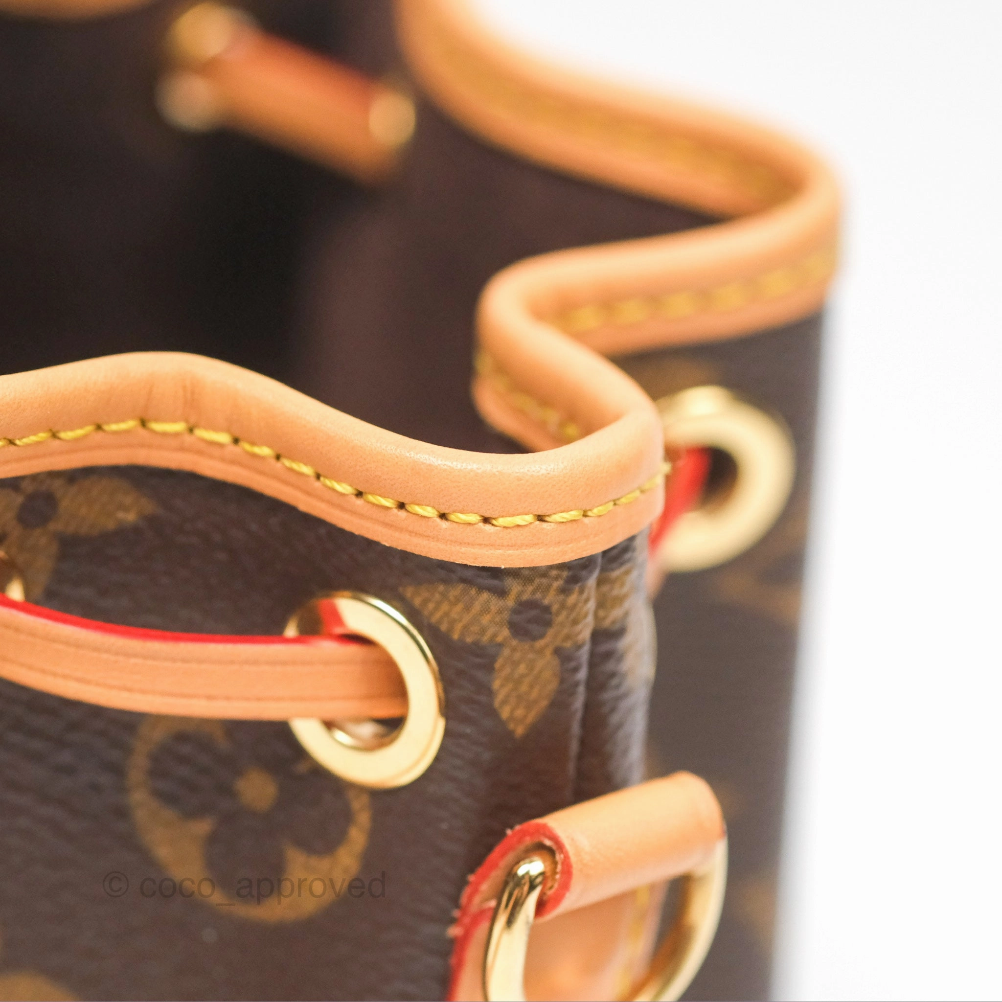 Louis Vuitton Nano Noe Monogram Canvas