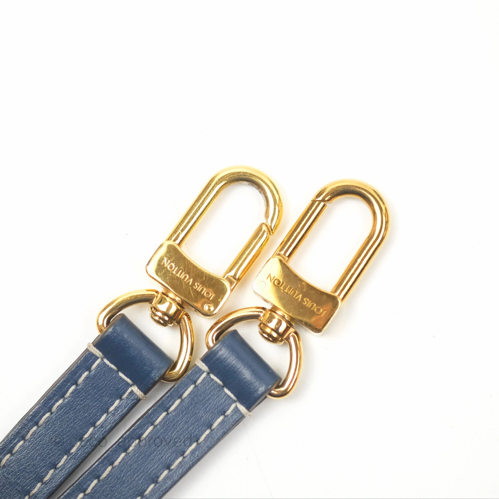Louis Vuitton Nano Speedy Denim Monogram Blue