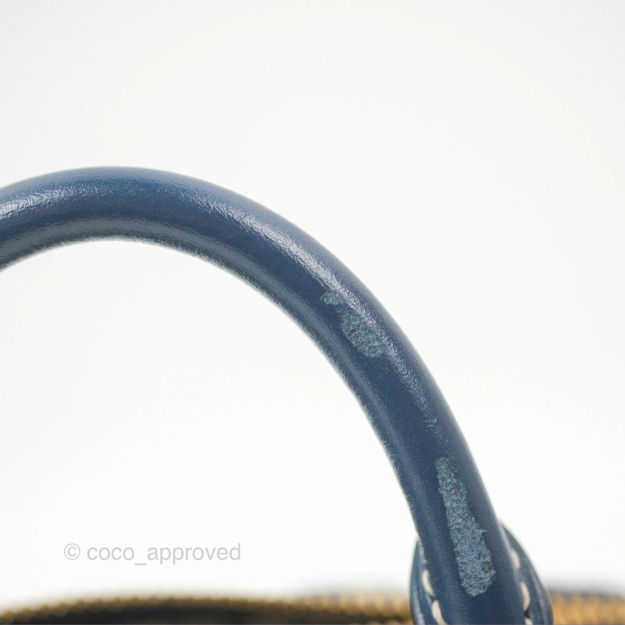 Louis Vuitton Nano Speedy Denim Monogram Blue