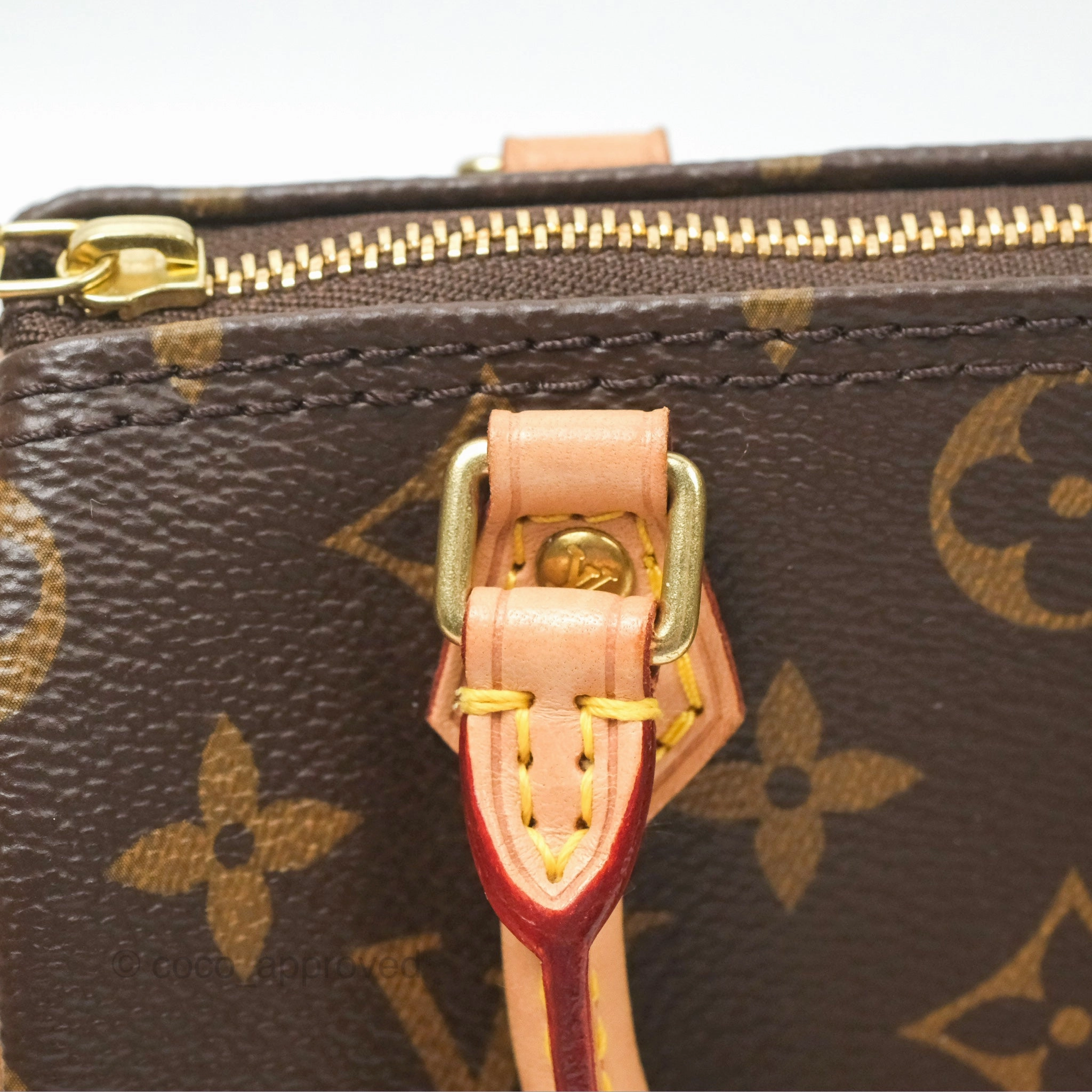 Louis Vuitton Nano Speedy Monogram Canvas