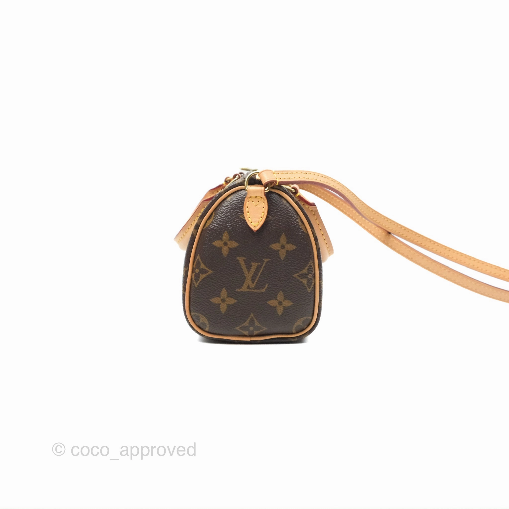 Louis Vuitton Nano Speedy Monogram Canvas