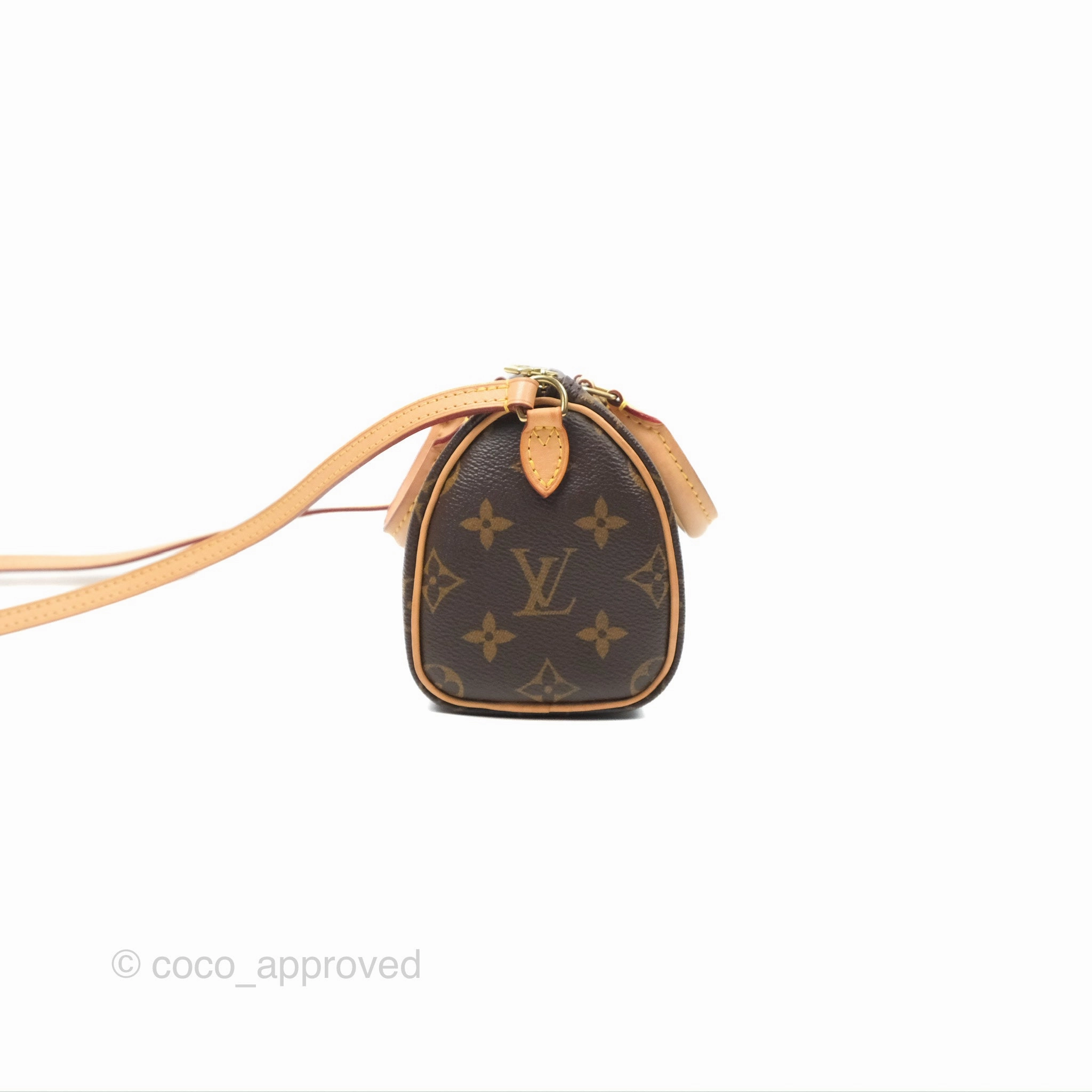 Louis Vuitton Nano Speedy Monogram Canvas