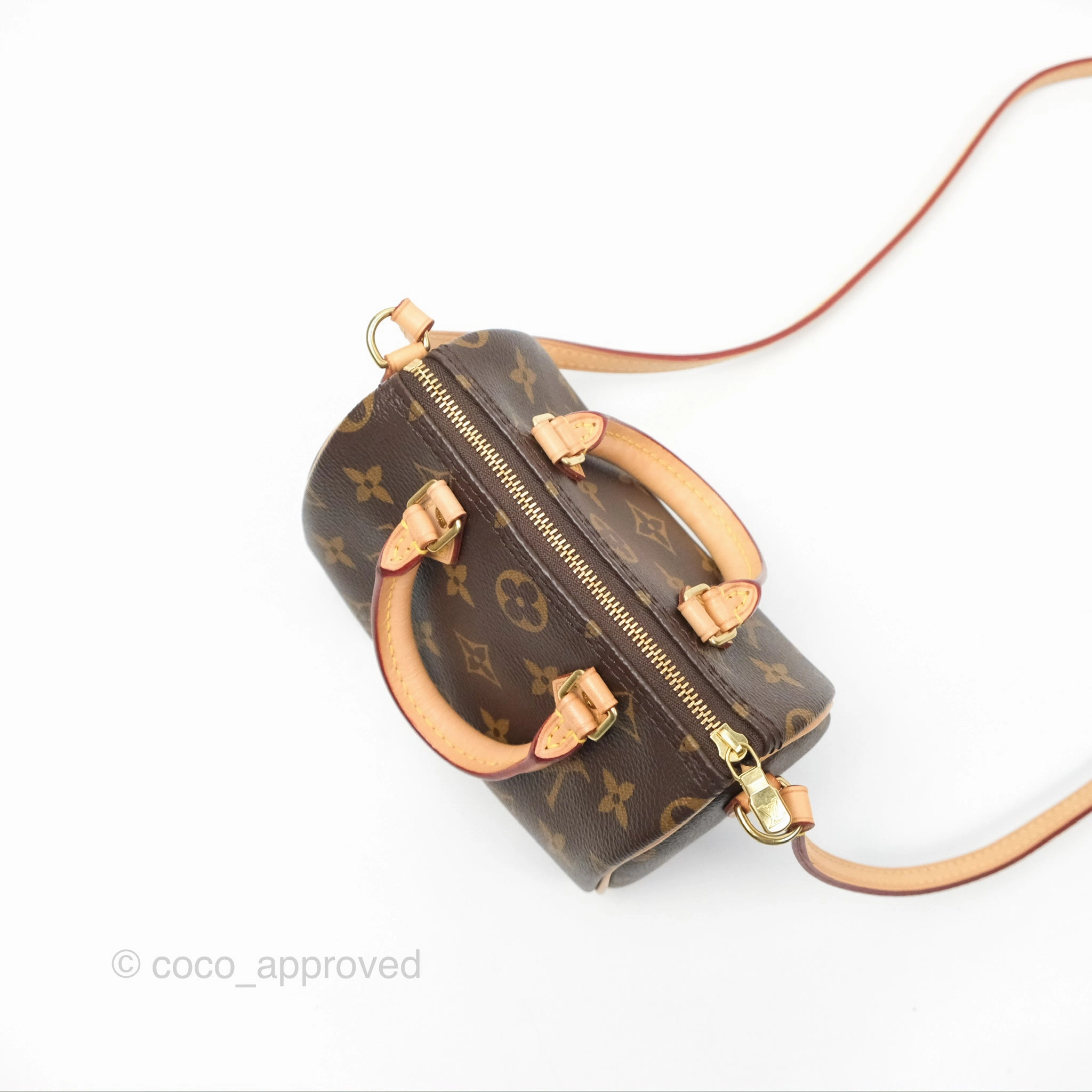 Louis Vuitton Nano Speedy Monogram Canvas