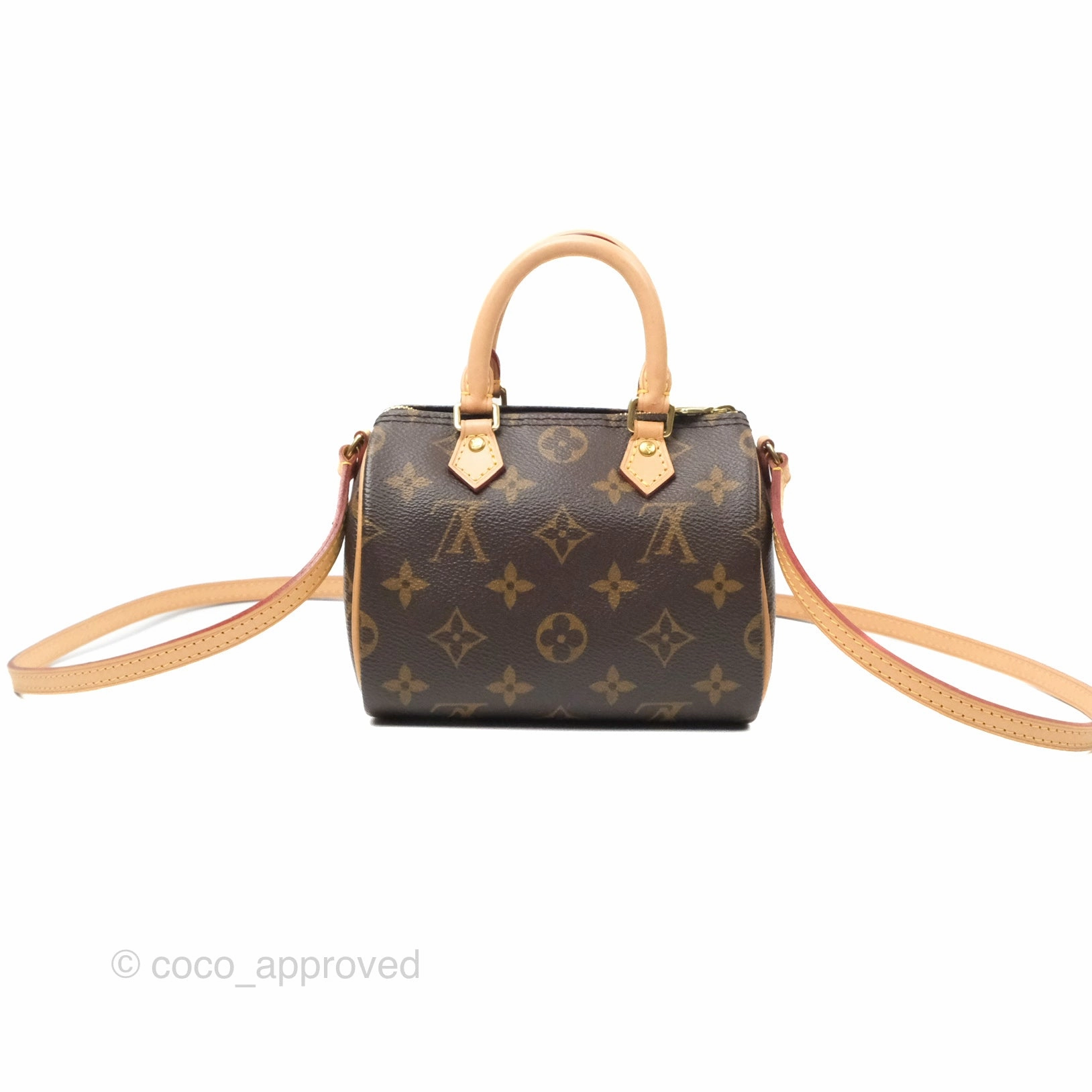Louis Vuitton Nano Speedy Monogram Canvas