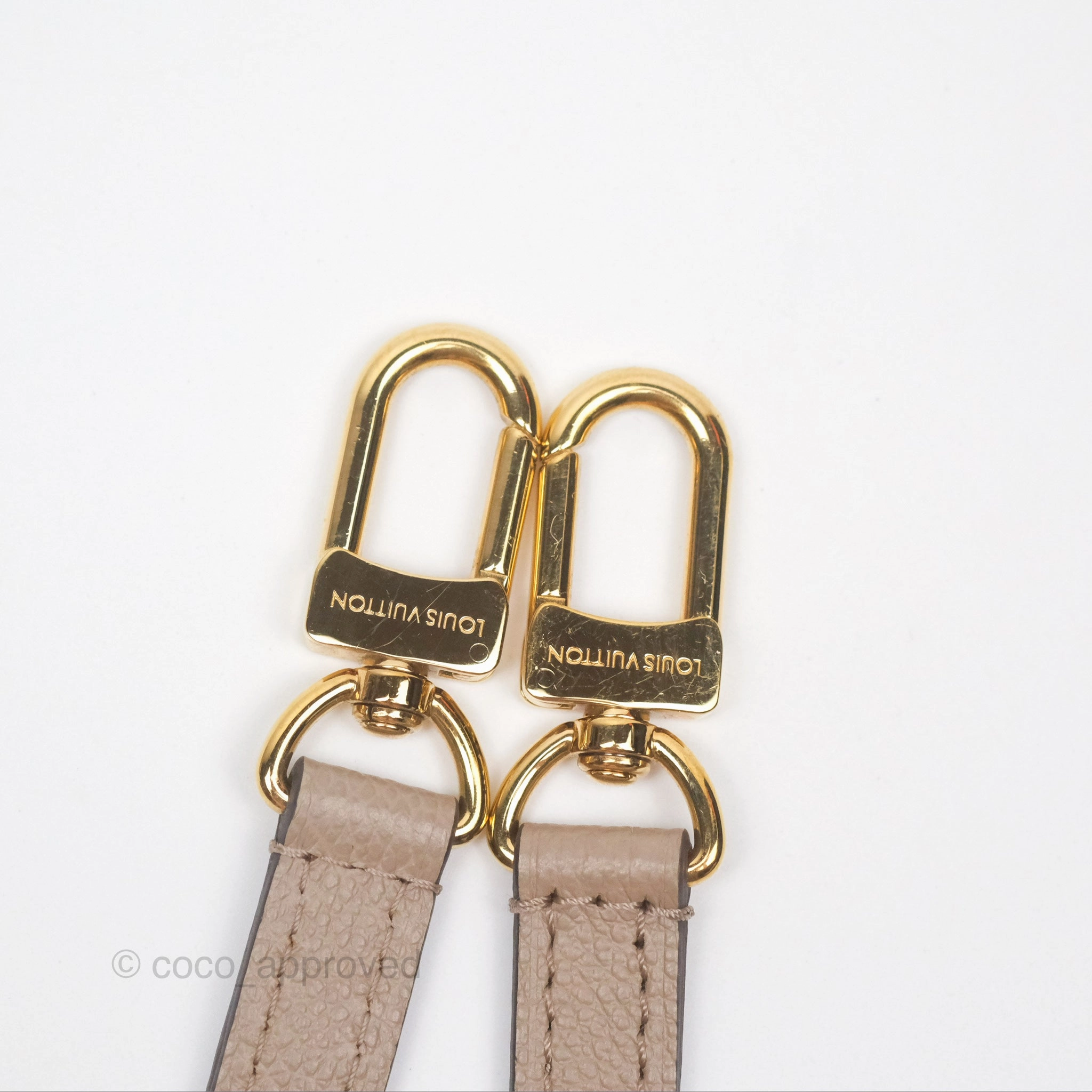 Louis Vuitton Nano Speedy Monogram Empreinte Dove/Cream