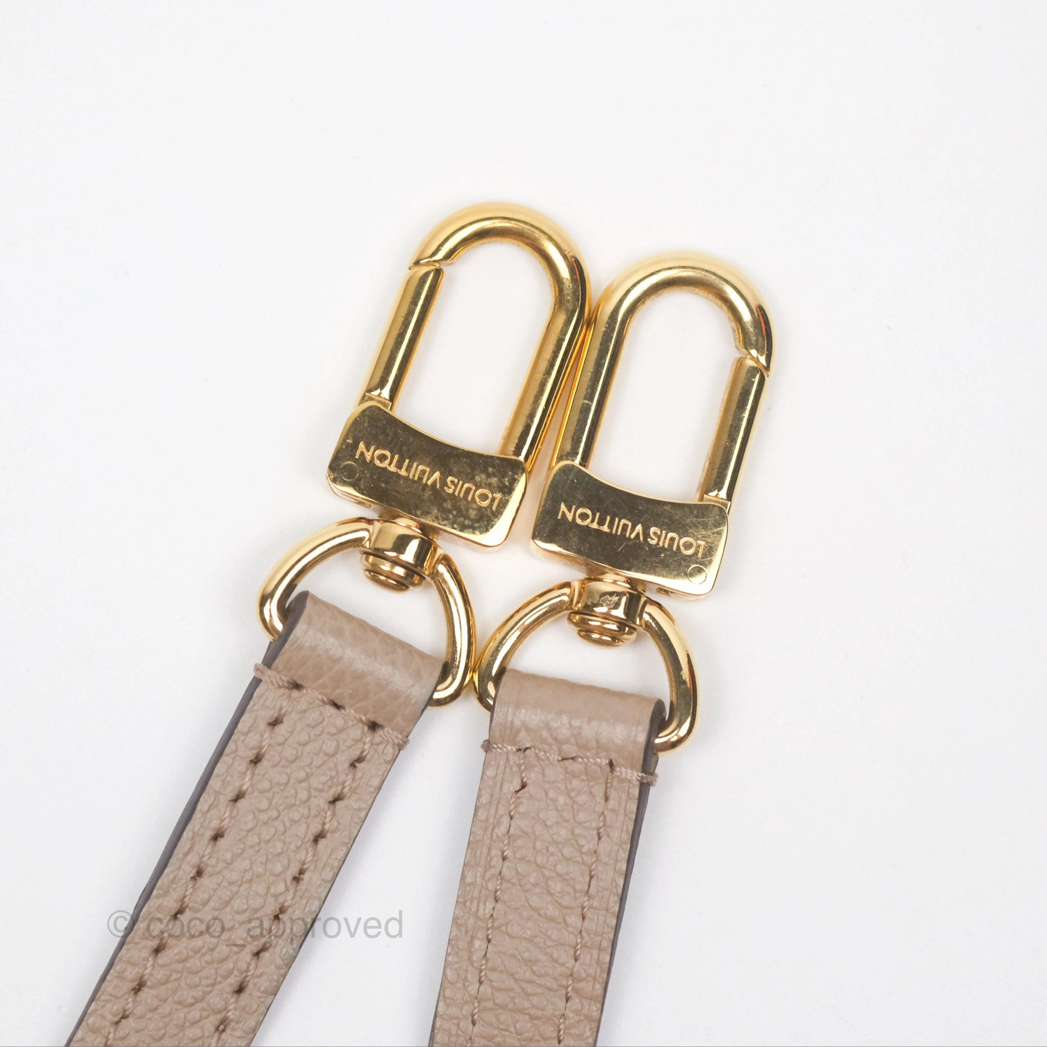 Louis Vuitton Nano Speedy Monogram Empreinte Dove/Cream