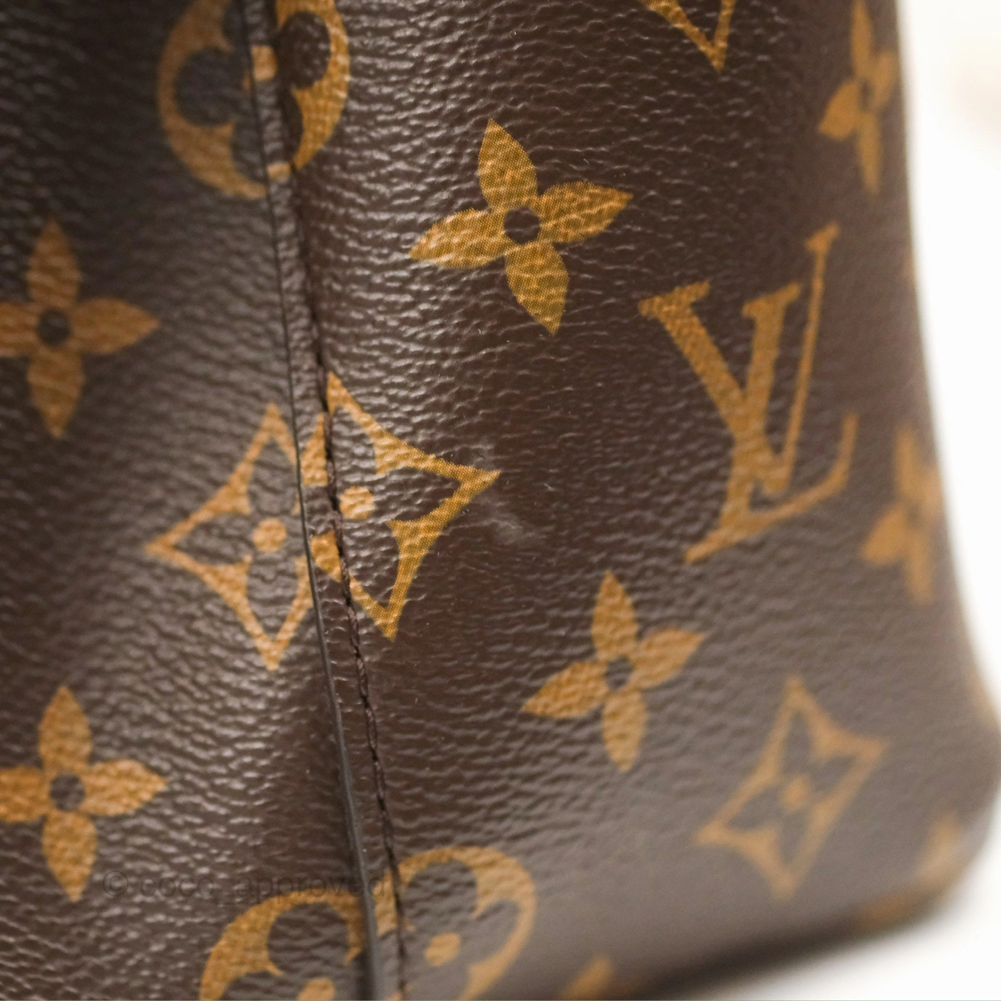 Louis Vuitton Neonoe Bucket Bag MM Monogram Canvas Red