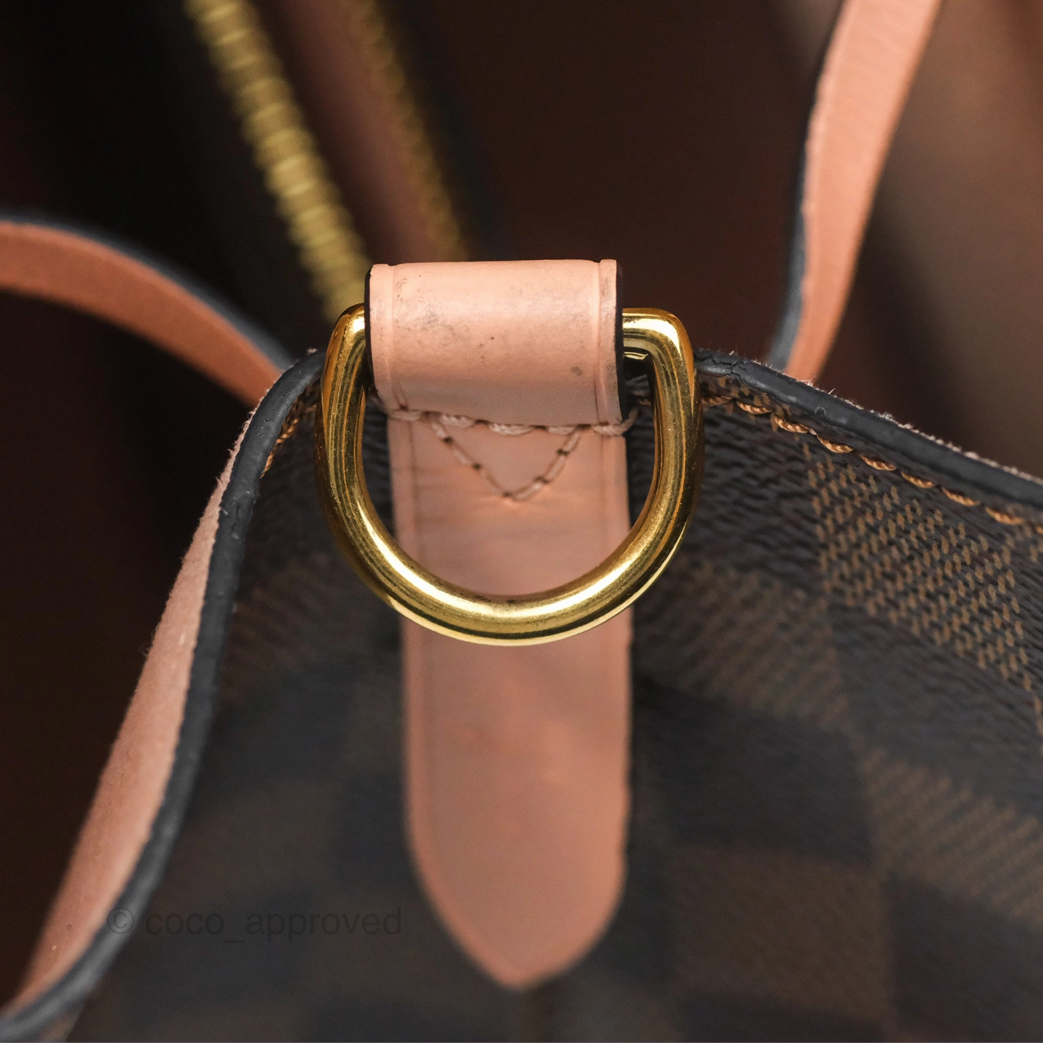 Louis Vuitton Neonoe Bucket Bag MM Monogram Canvas Rose Poudre