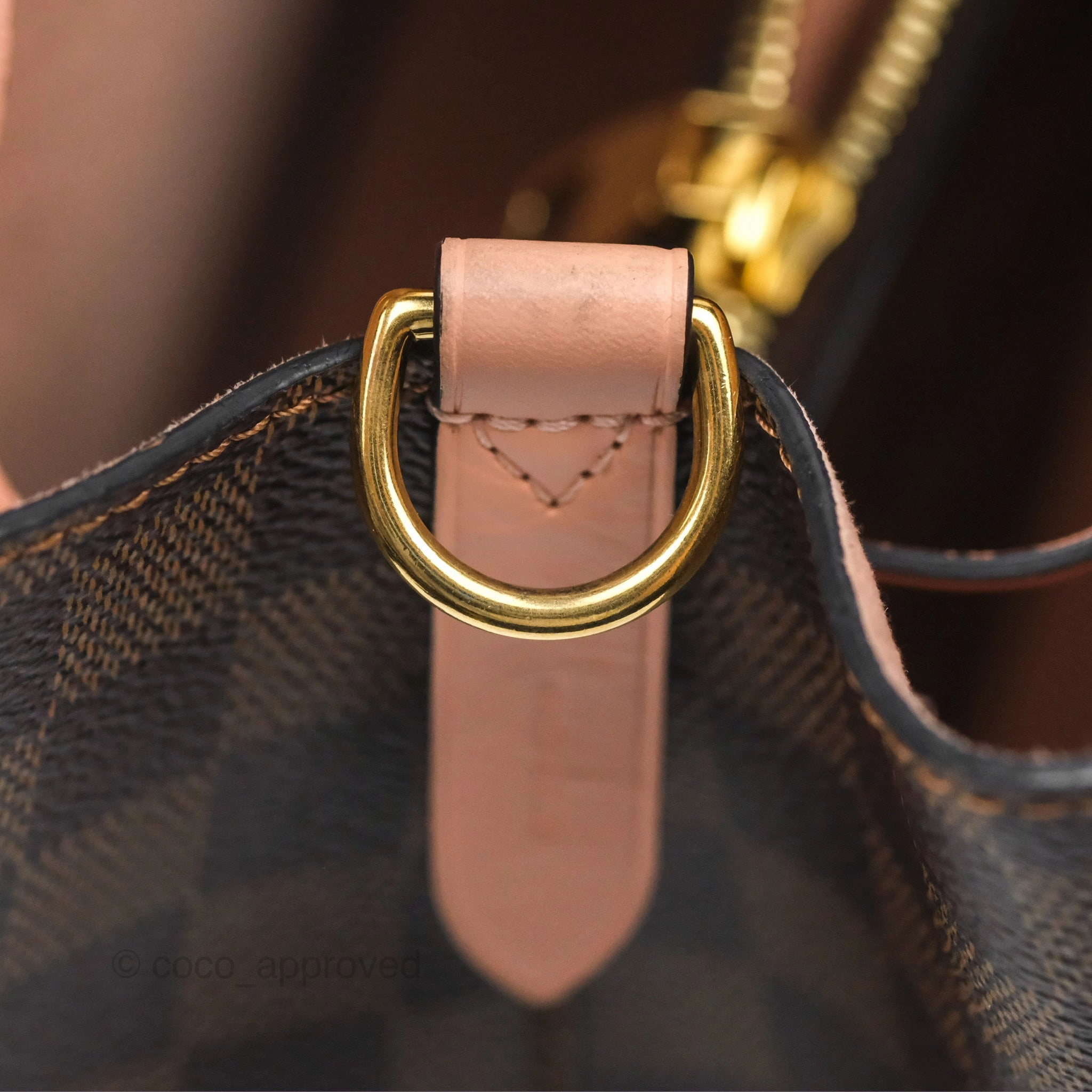 Louis Vuitton Neonoe Bucket Bag MM Monogram Canvas Rose Poudre