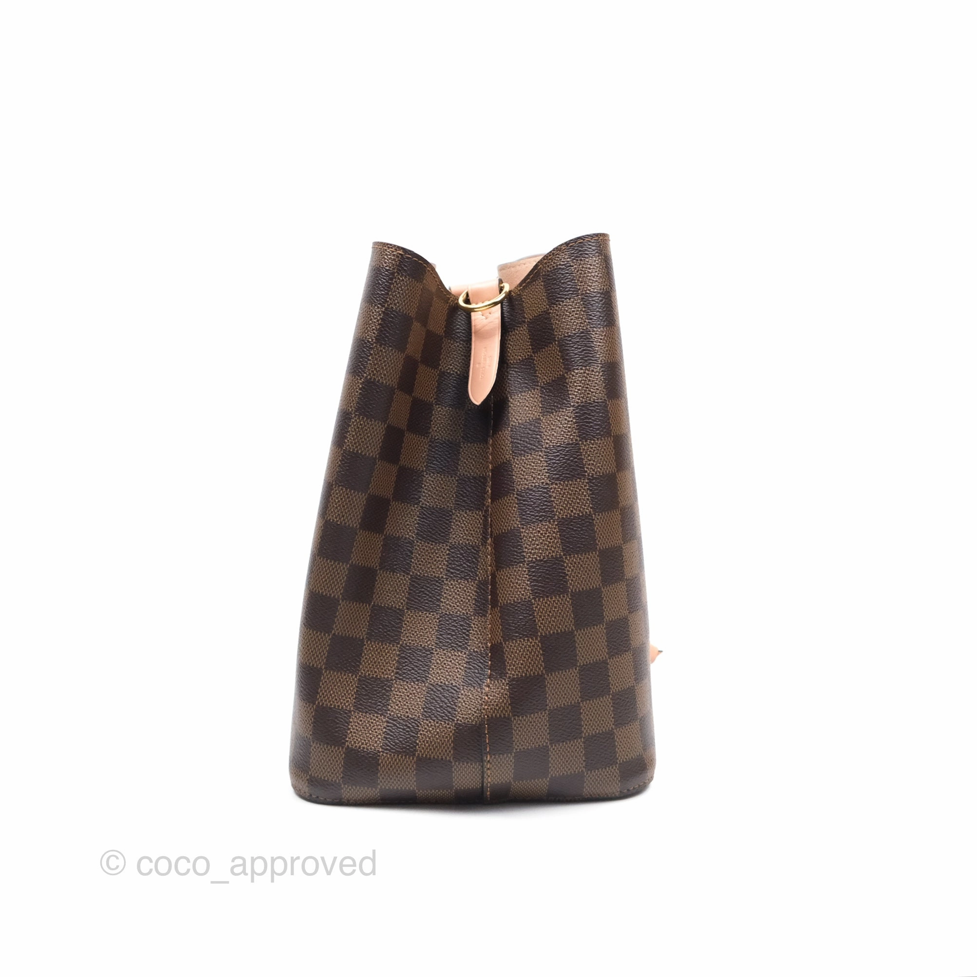Louis Vuitton Neonoe Bucket Bag MM Monogram Canvas Rose Poudre