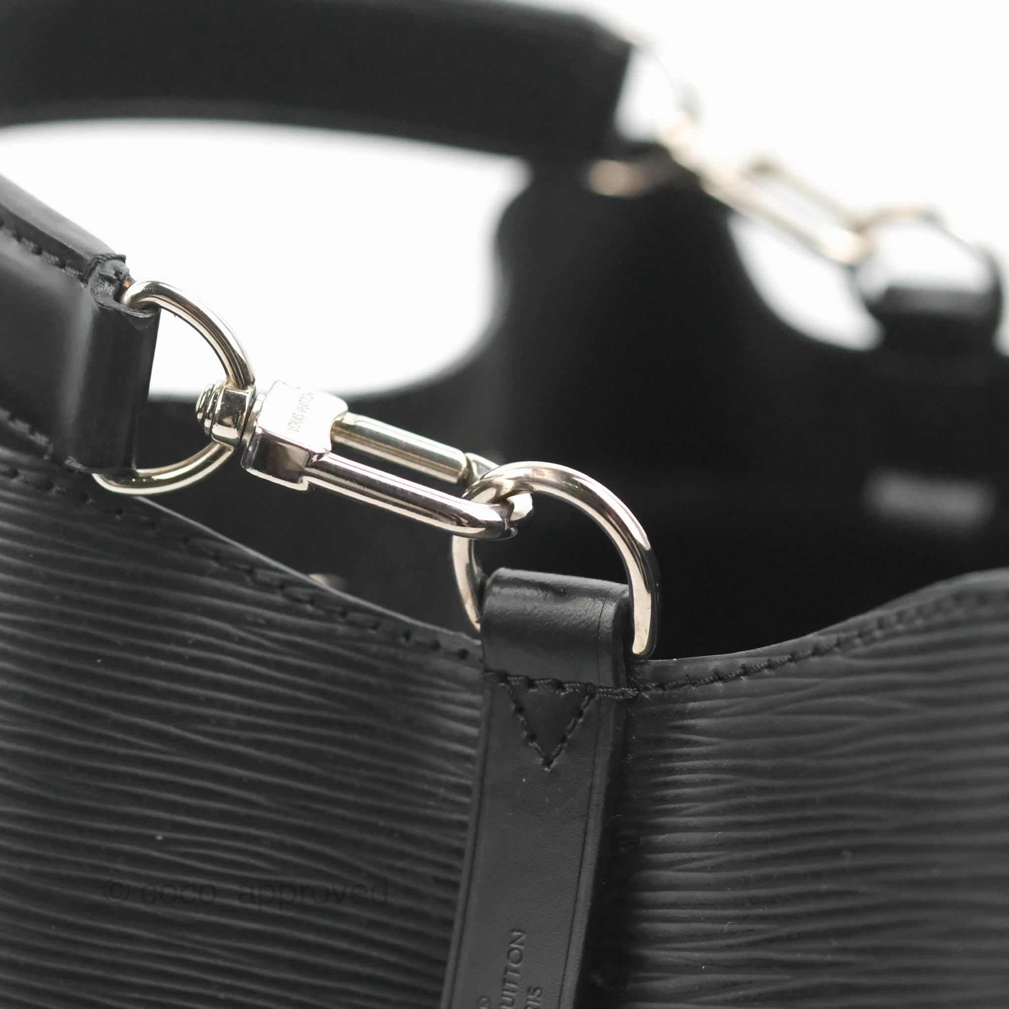 Louis Vuitton Neonoe MM Black Epi