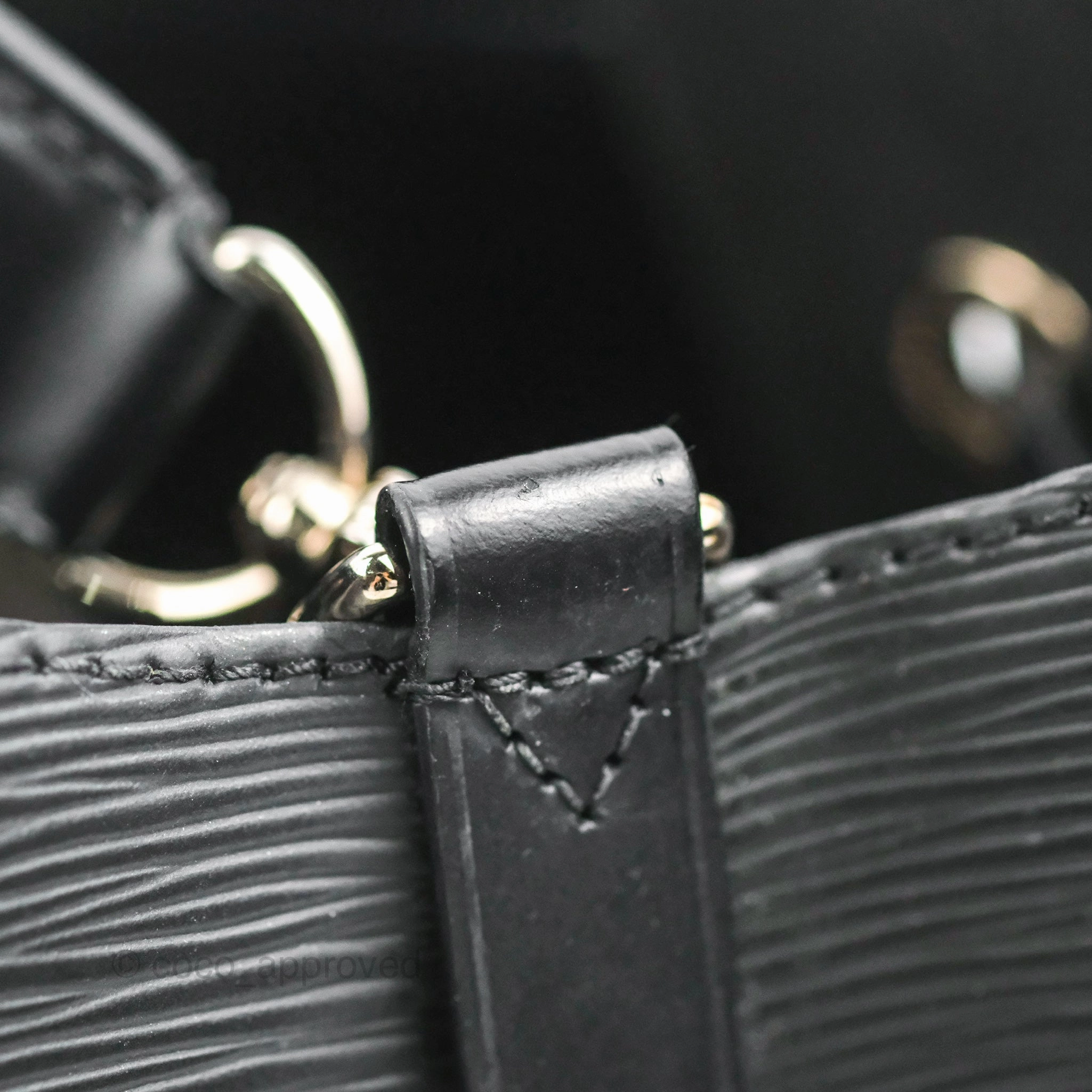 Louis Vuitton Neonoe MM Black Epi