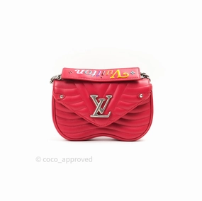 Louis Vuitton New Wave Chain Red Calfskin PM