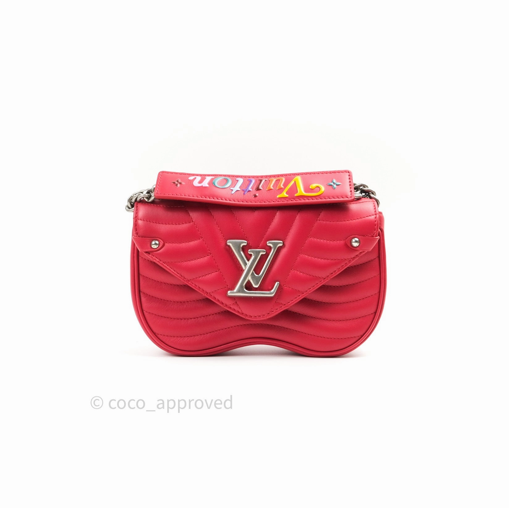 Louis Vuitton New Wave Chain Red Calfskin PM