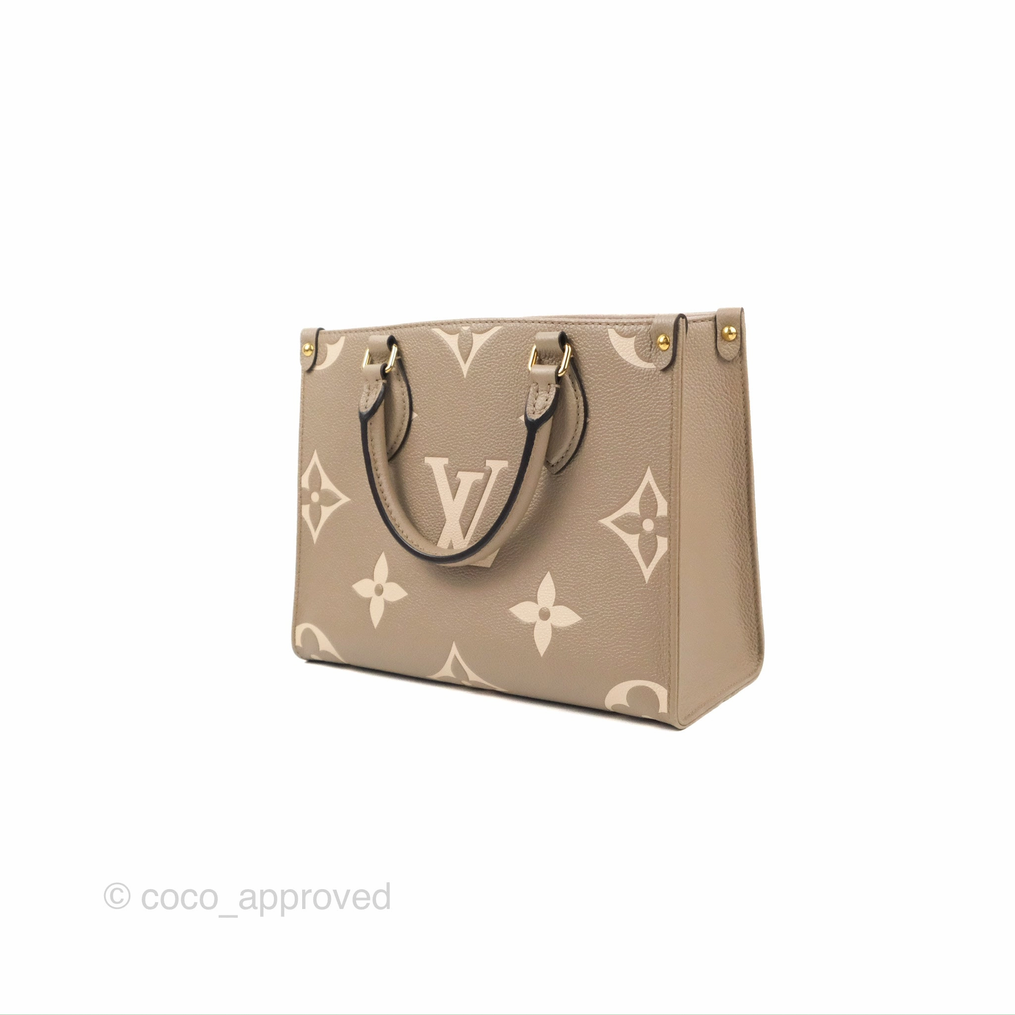 Louis Vuitton OnTheGo PM Monogram Empreinte Dove/Cream