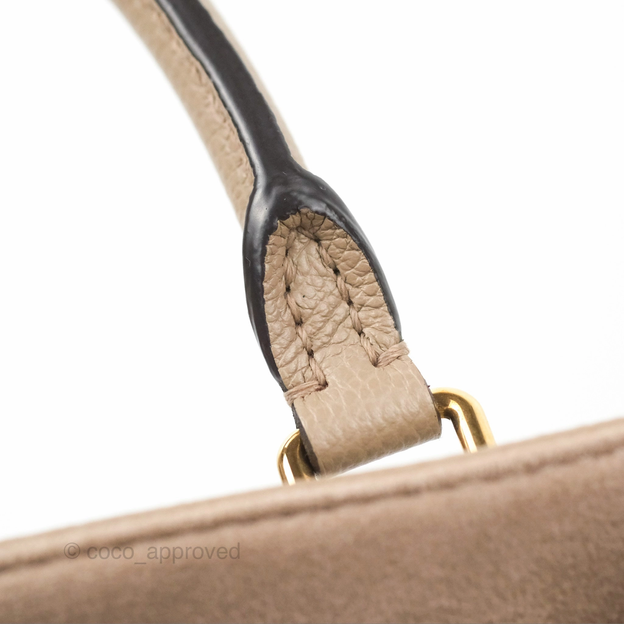 Louis Vuitton OnTheGo PM Monogram Empreinte Dove/Cream