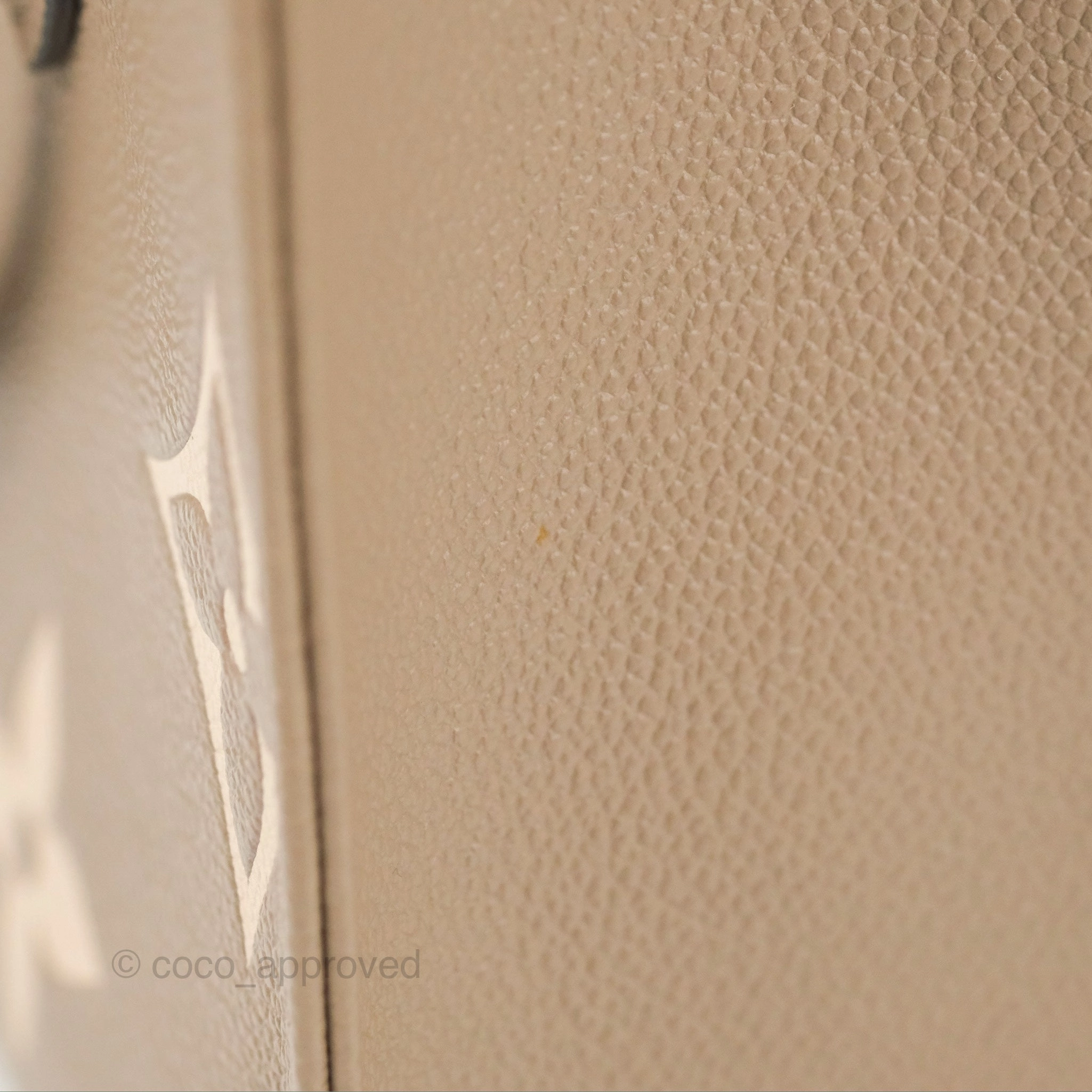 Louis Vuitton OnTheGo PM Monogram Empreinte Dove/Cream