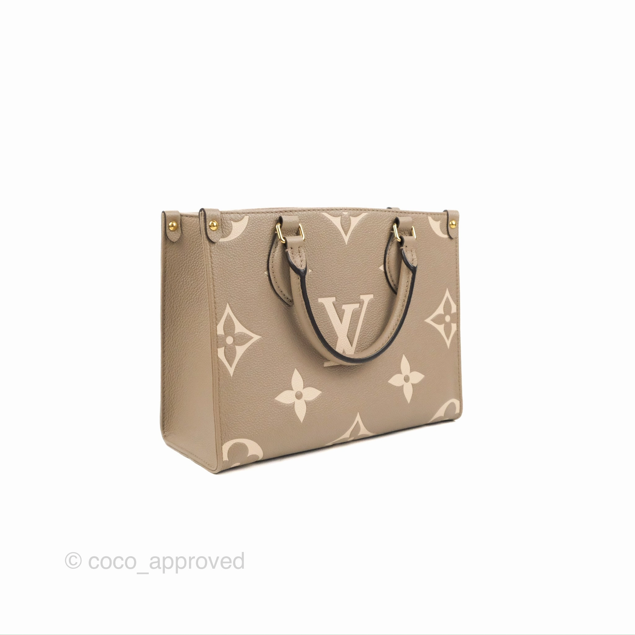 Louis Vuitton OnTheGo PM Monogram Empreinte Dove/Cream