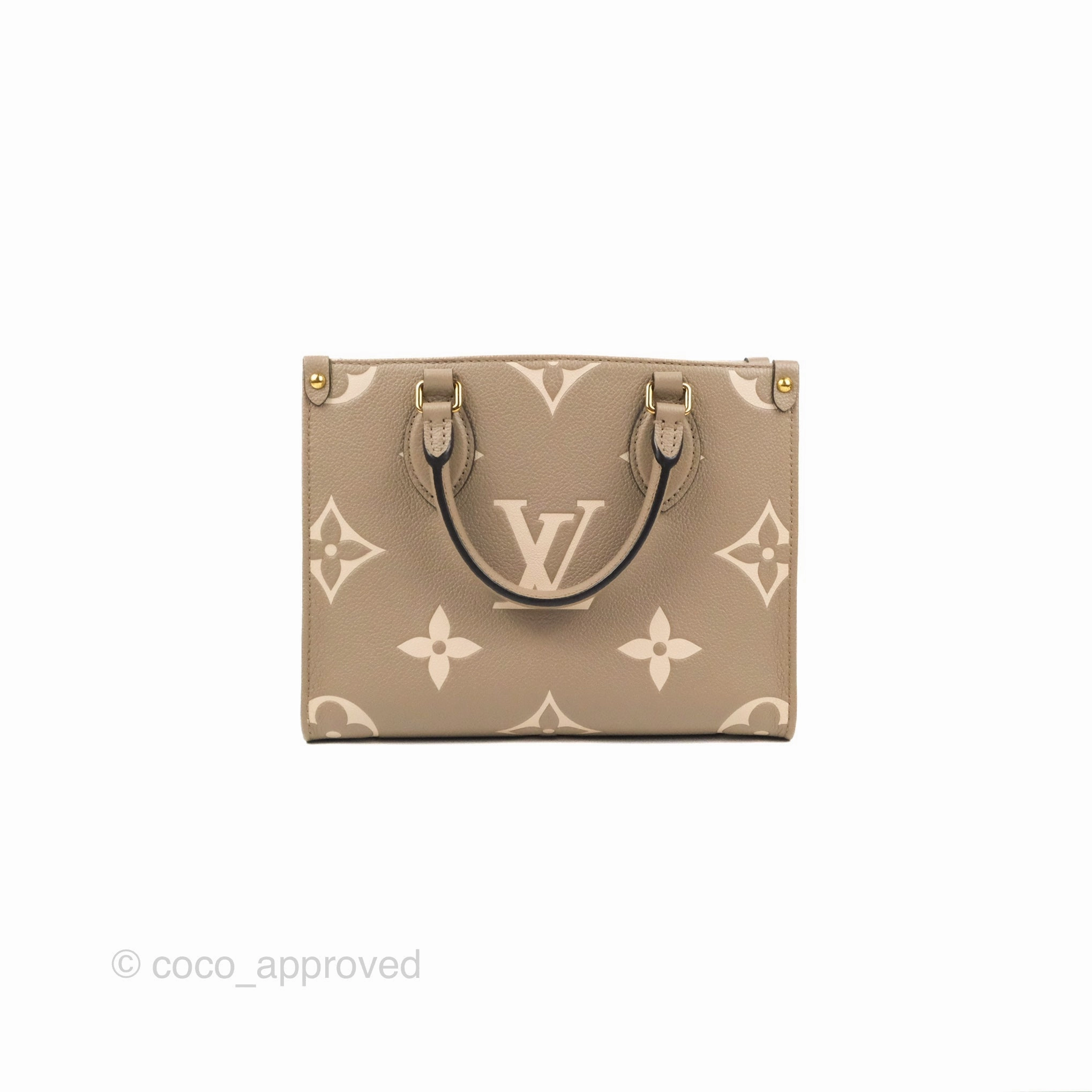 Louis Vuitton OnTheGo PM Monogram Empreinte Dove/Cream