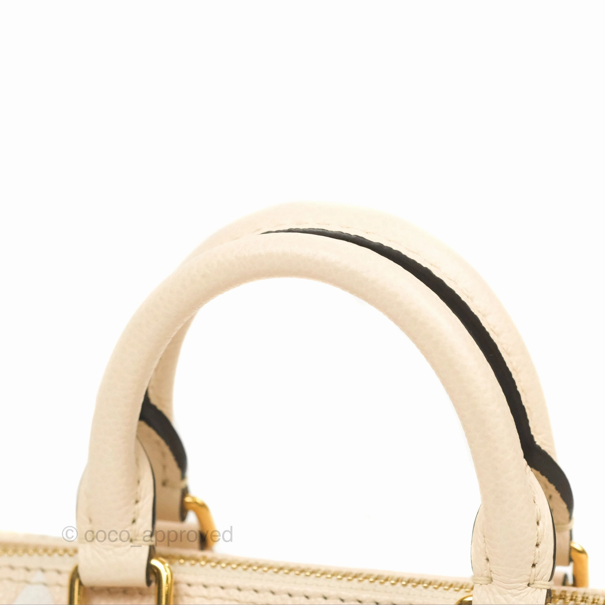 Louis Vuitton Papillon BB Giant By The Pool Empreinte Monogram Cream Saffron