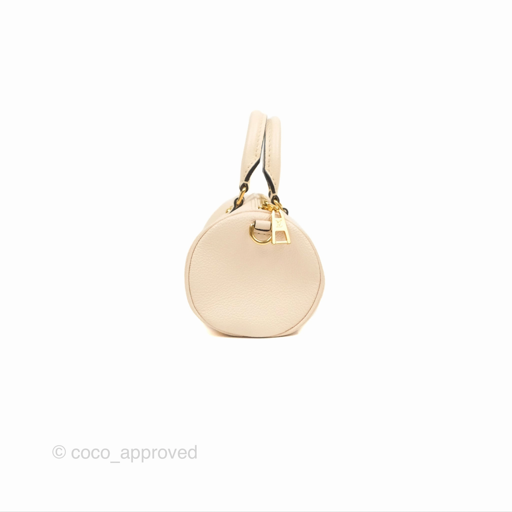 Louis Vuitton Papillon BB Giant By The Pool Empreinte Monogram Cream Saffron