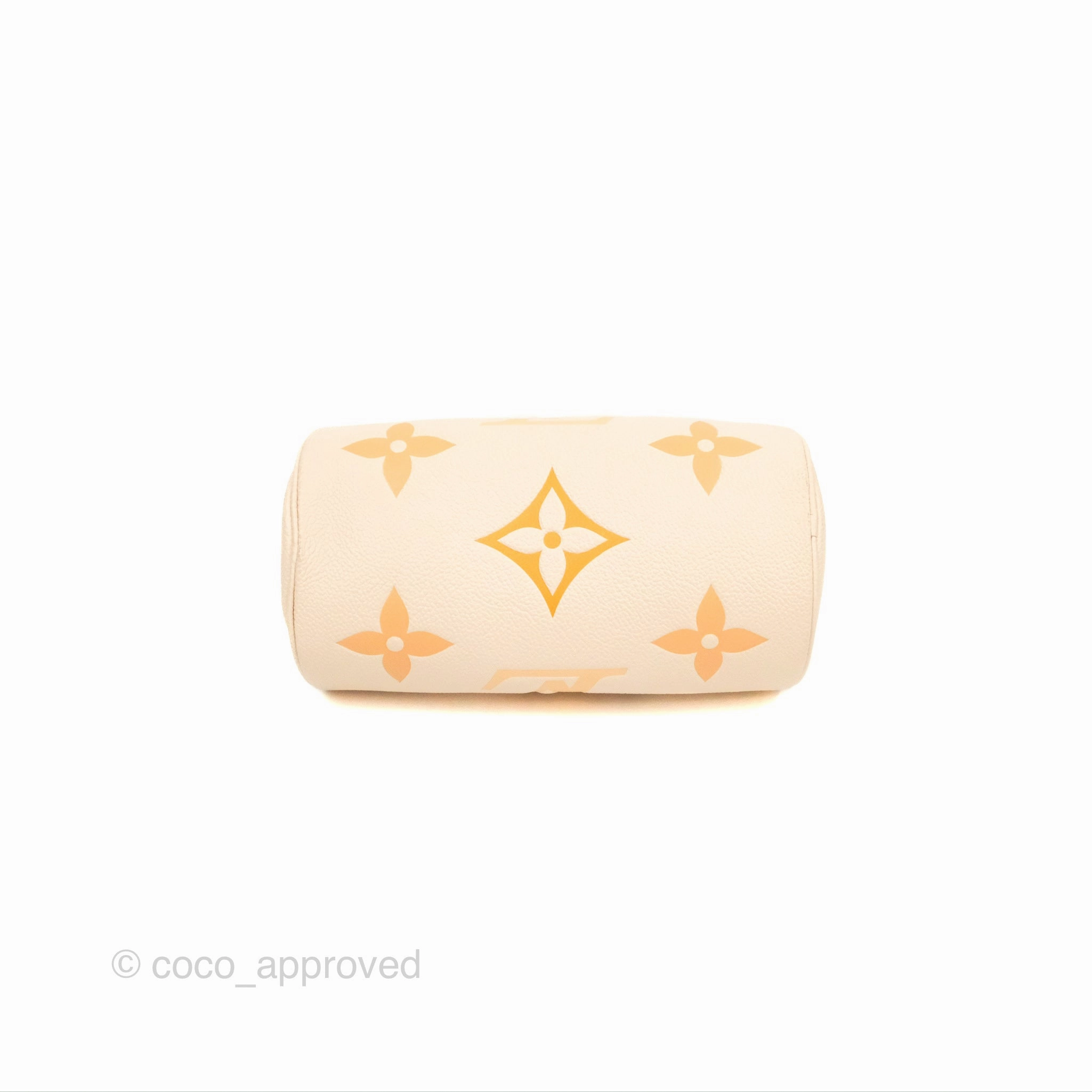 Louis Vuitton Papillon BB Giant By The Pool Empreinte Monogram Cream Saffron