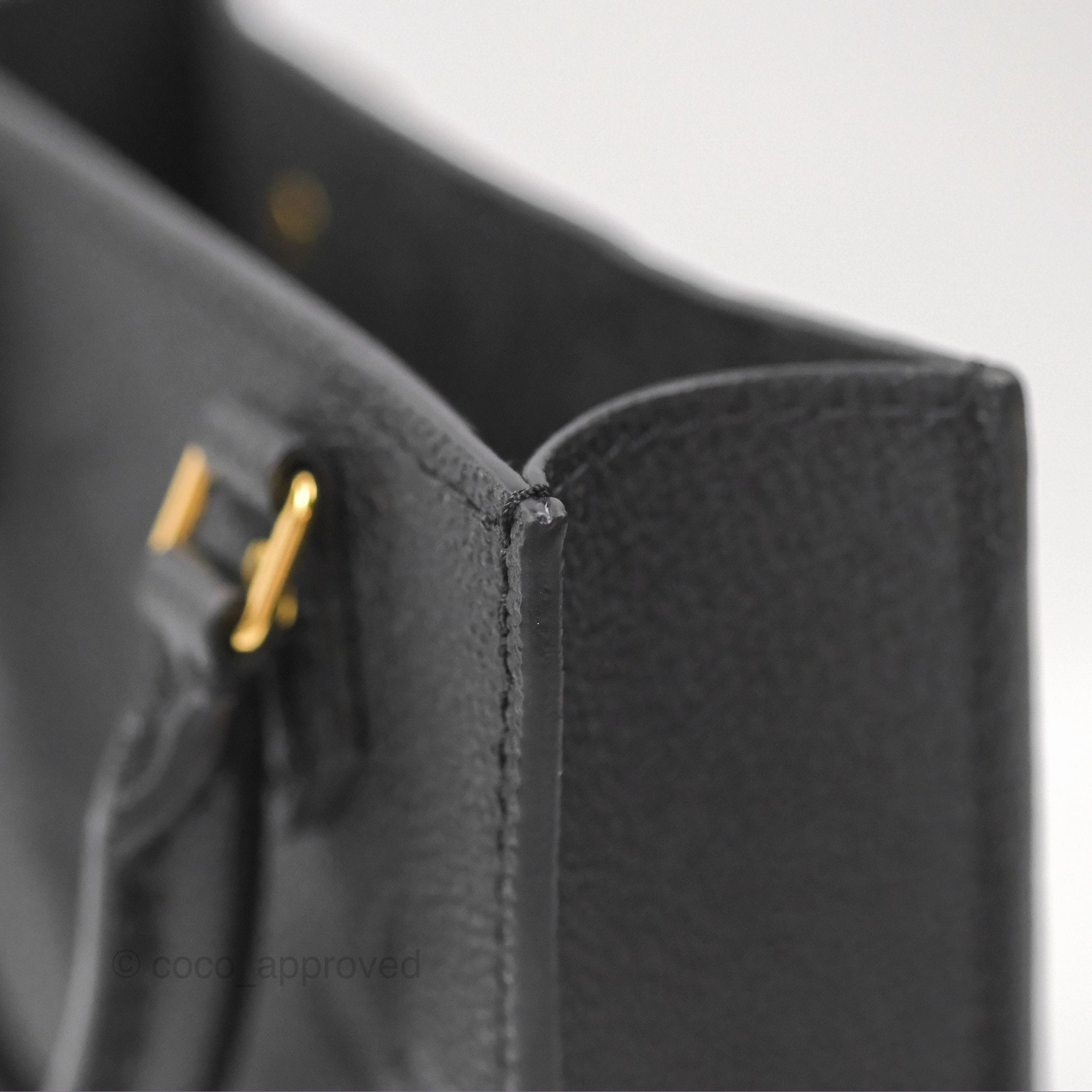 Louis Vuitton Petit Sac Plat Bag Empreinte Giant Monogram Black
