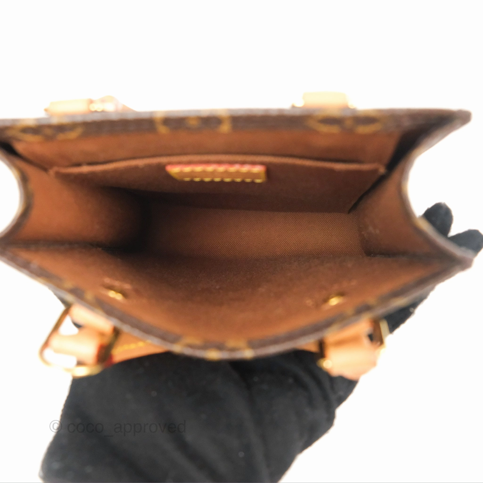 Louis Vuitton Petit Sac Plat Bag Monogram Canvas