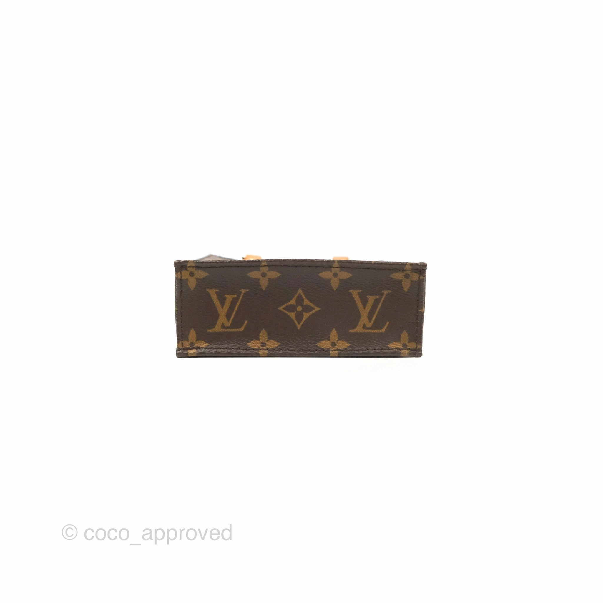 Louis Vuitton Petit Sac Plat Bag Monogram Canvas