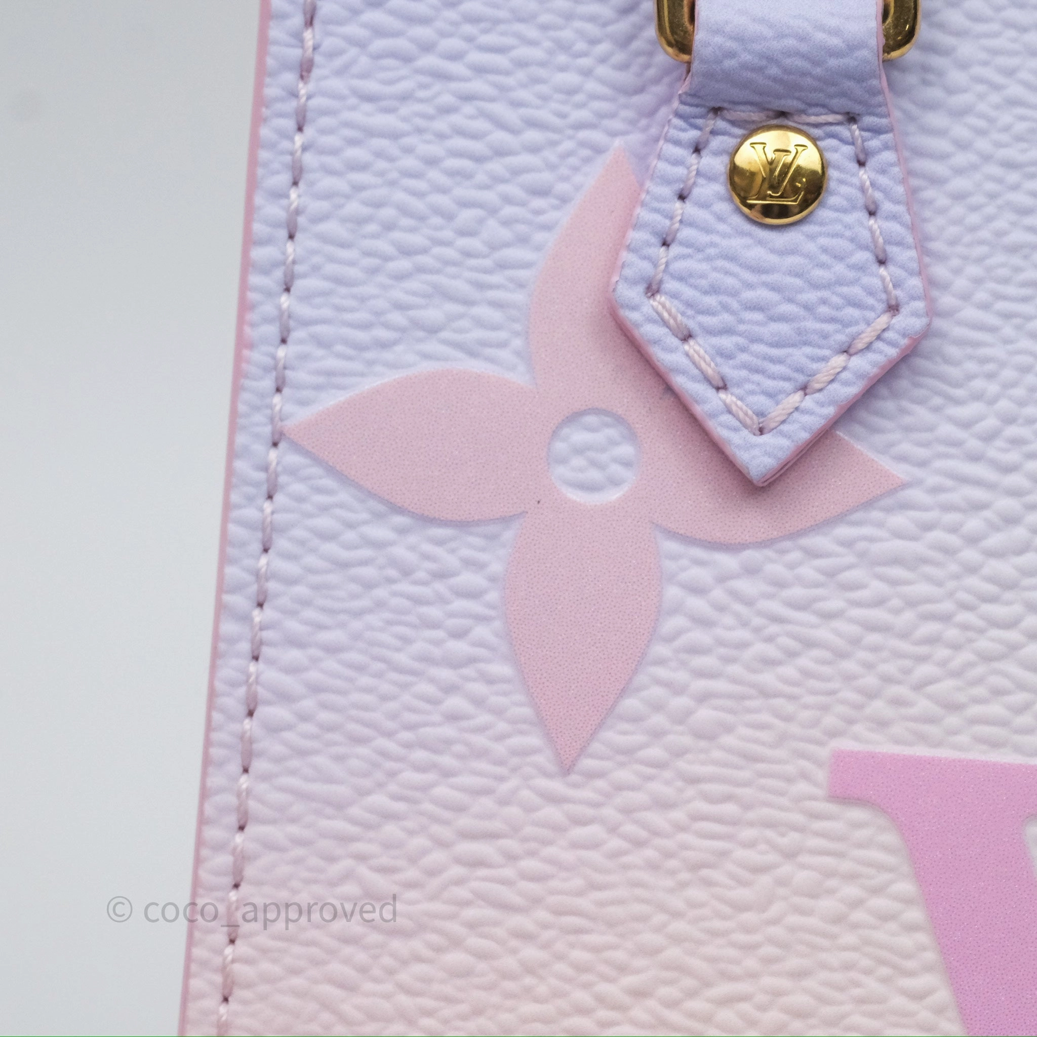 Louis Vuitton Petit Sac Plat Bag Sunrise Pastel