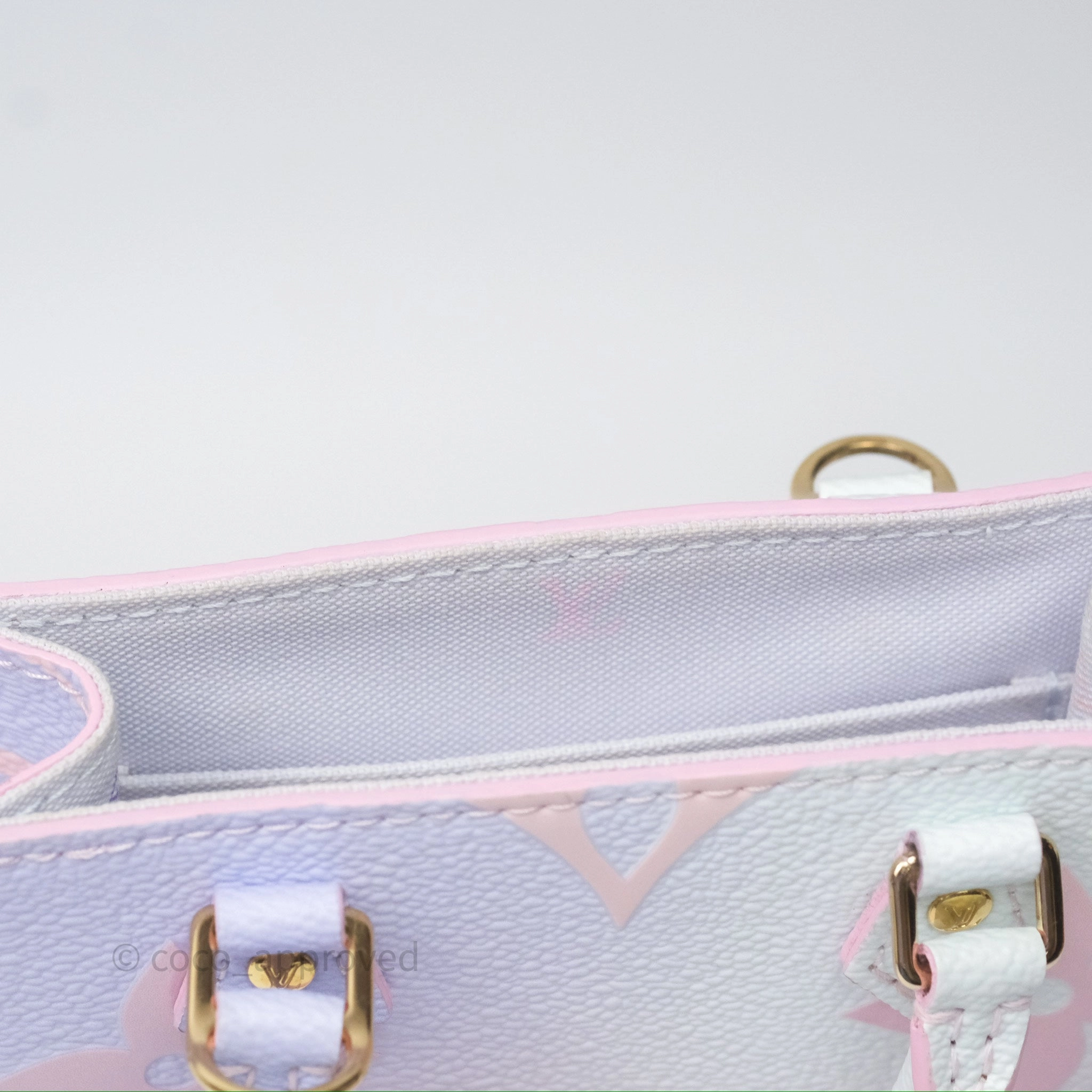Louis Vuitton Petit Sac Plat Bag Sunrise Pastel