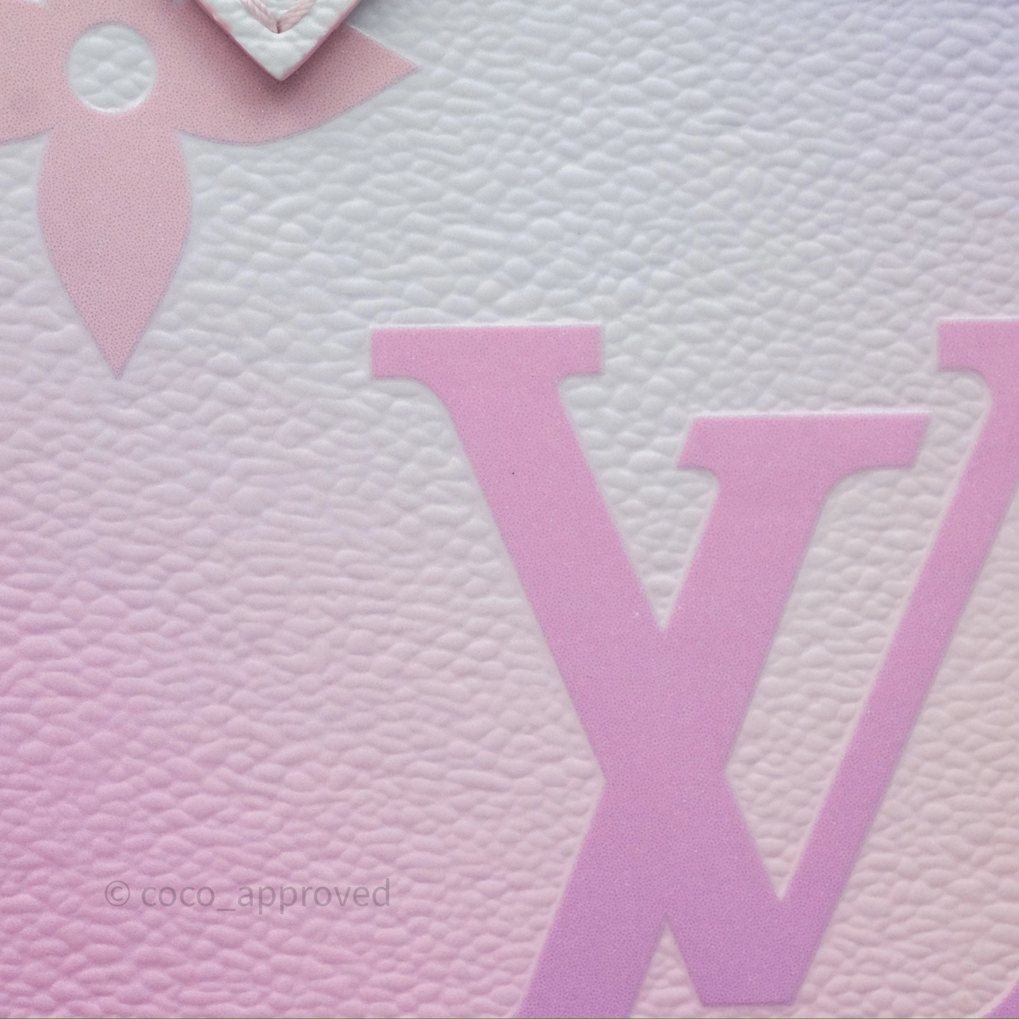 Louis Vuitton Petit Sac Plat Bag Sunrise Pastel