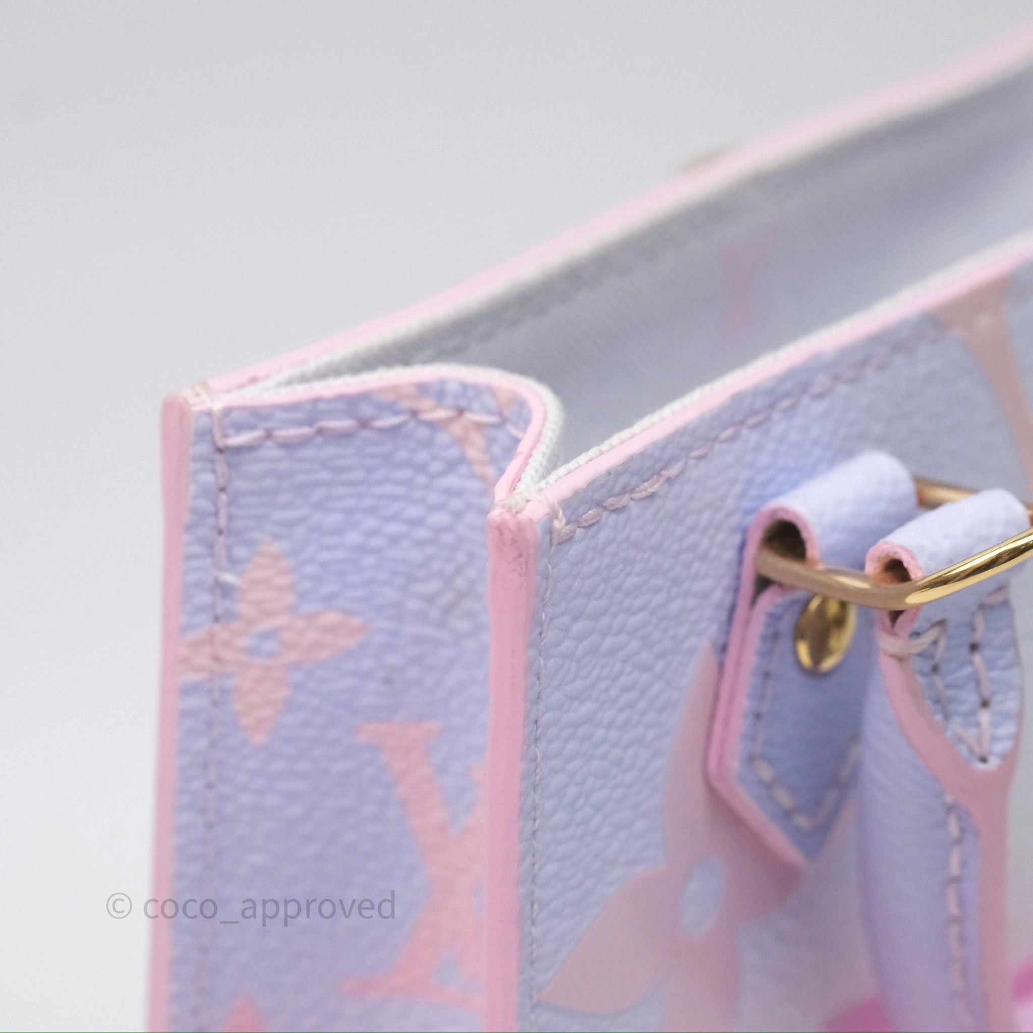 Louis Vuitton Petit Sac Plat Bag Sunrise Pastel