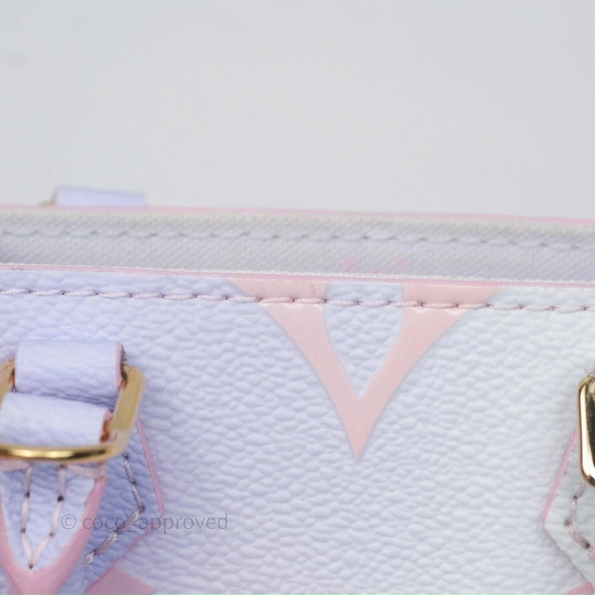 Louis Vuitton Petit Sac Plat Bag Sunrise Pastel