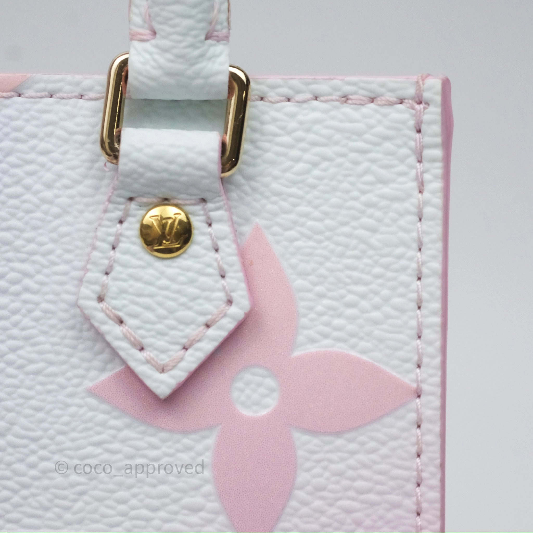 Louis Vuitton Petit Sac Plat Bag Sunrise Pastel