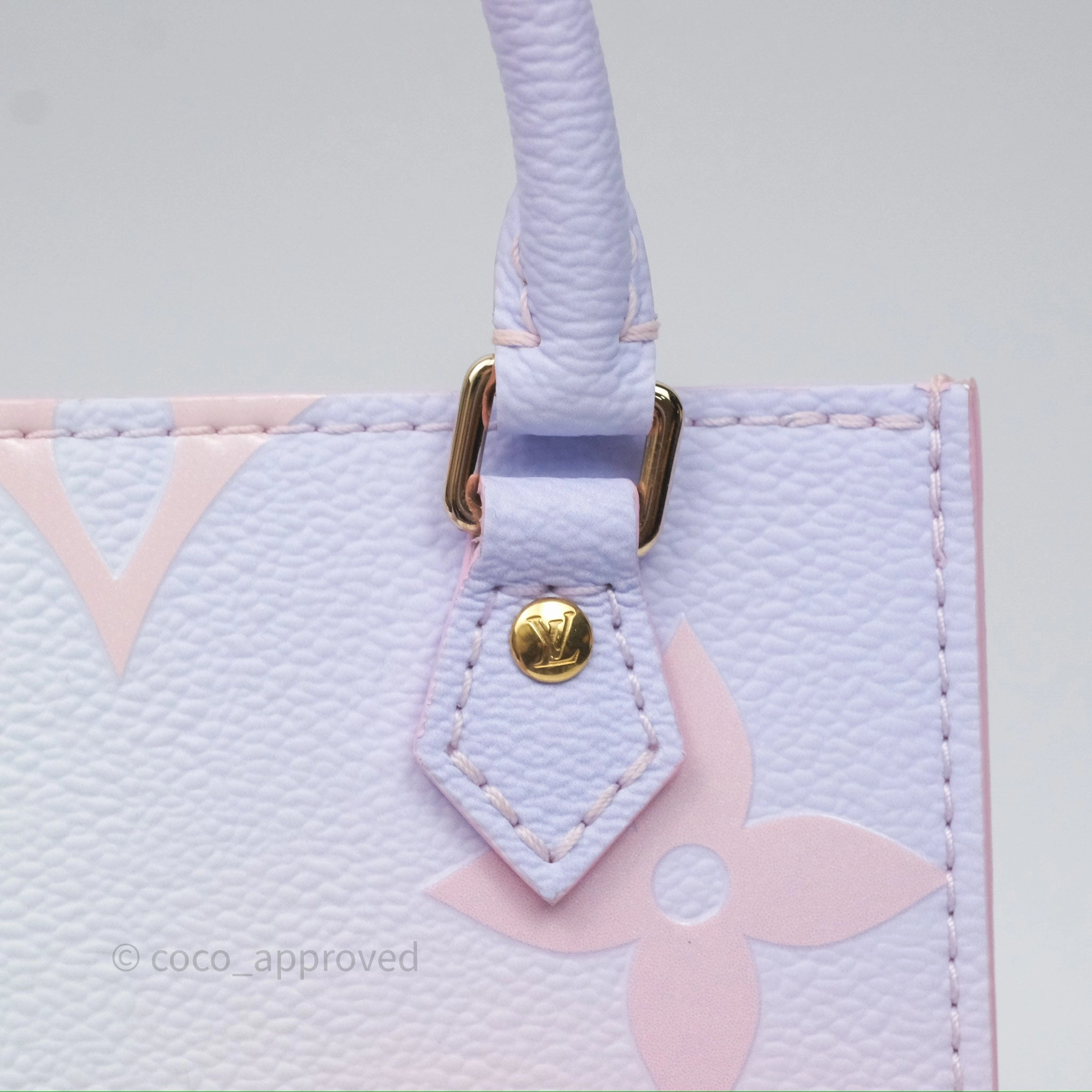 Louis Vuitton Petit Sac Plat Bag Sunrise Pastel