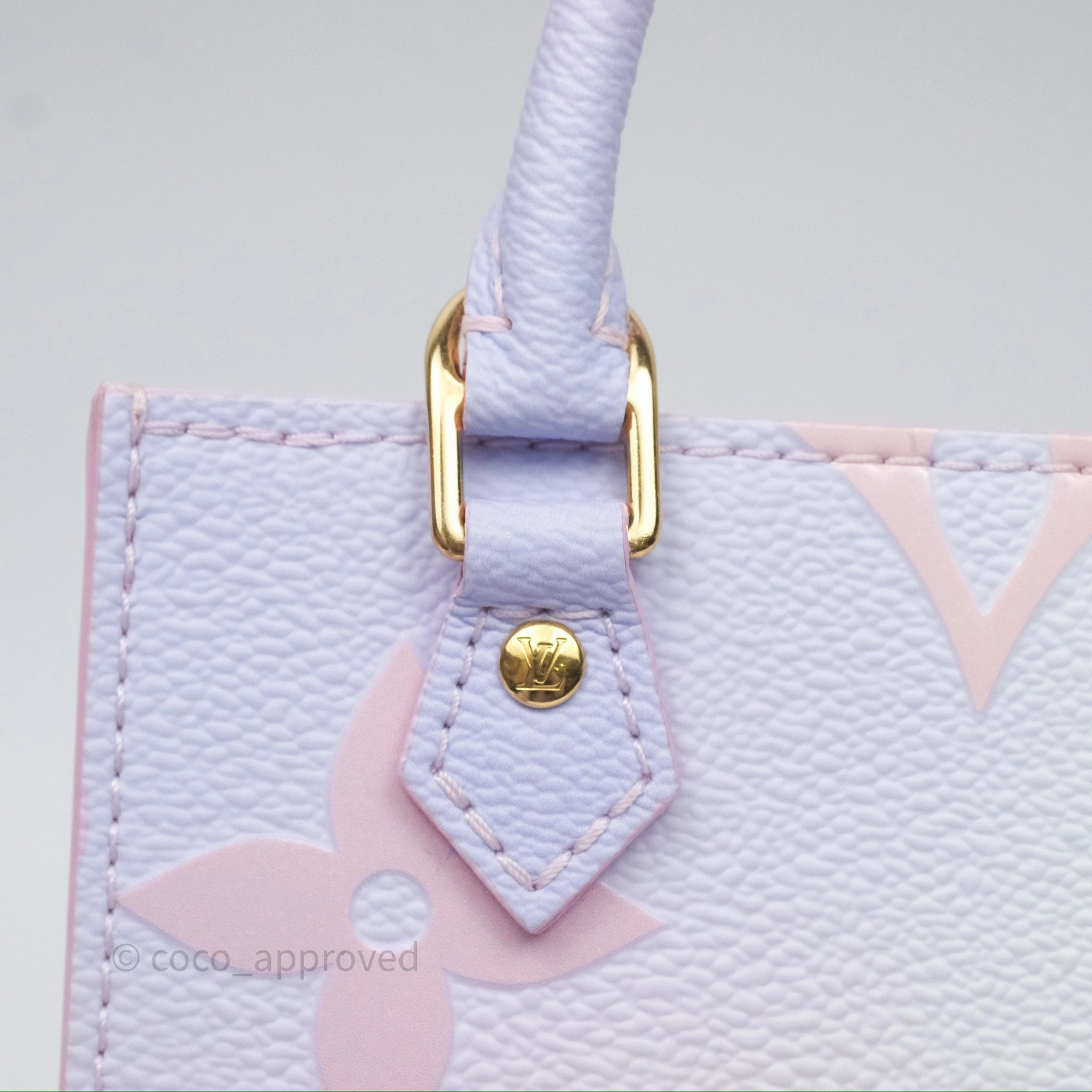 Louis Vuitton Petit Sac Plat Bag Sunrise Pastel